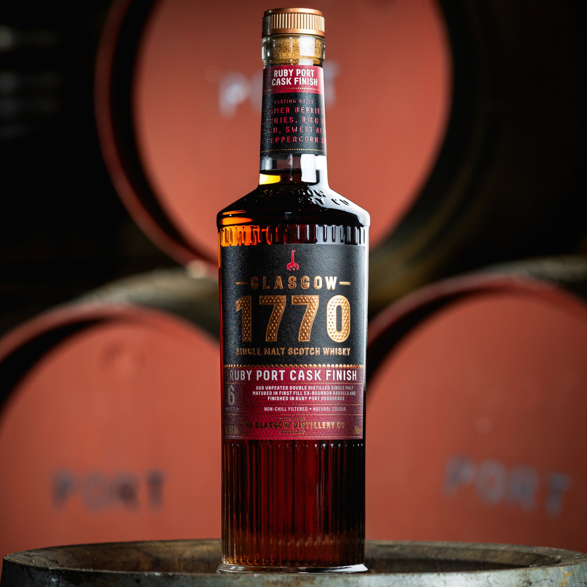 Glasgow 1770 - 2018/2025 - 6 y.o. - Ruby Port Cask Finish