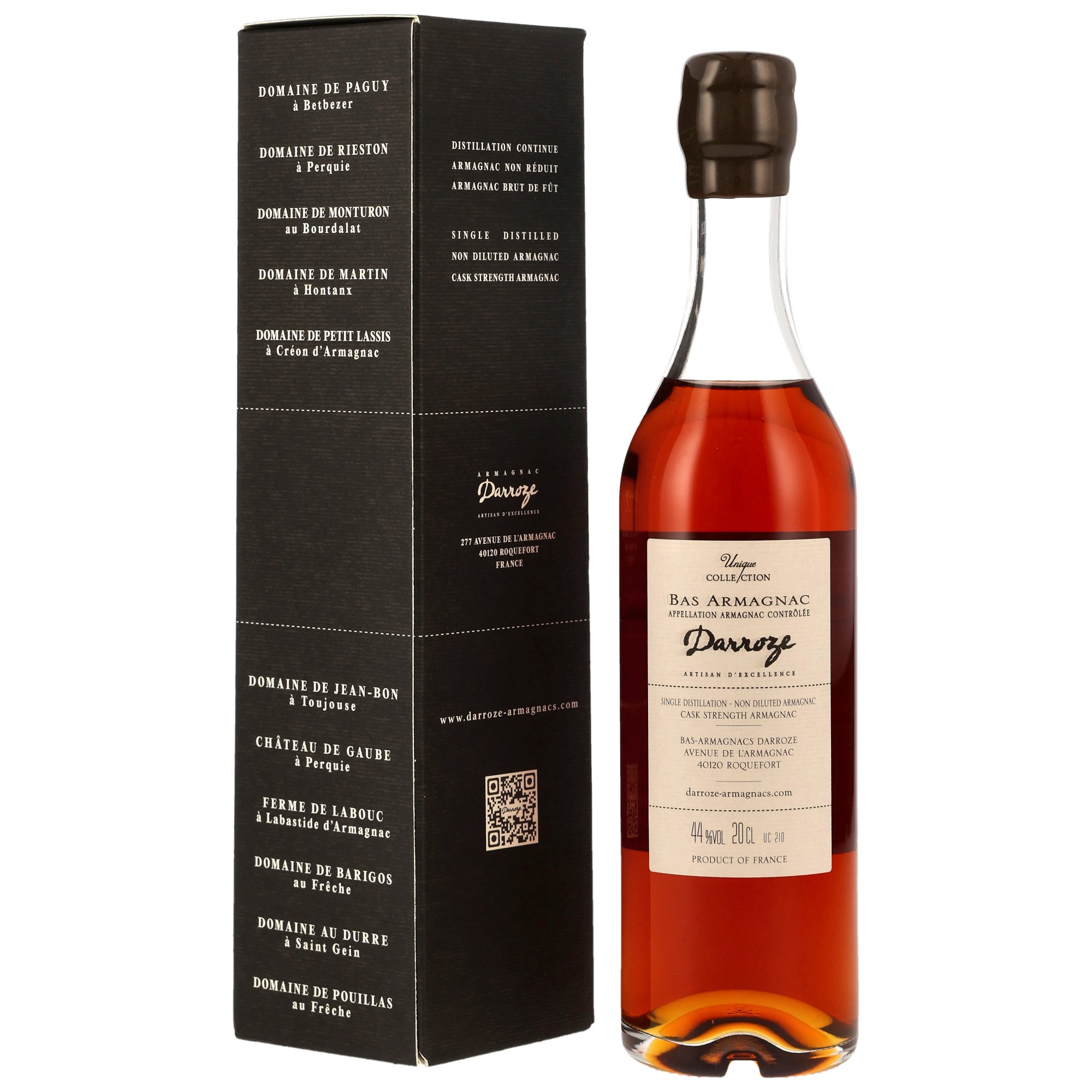 Domaine du Pin 1976/2026 - 50 y.o. - 200ml - Armagnac Darroze