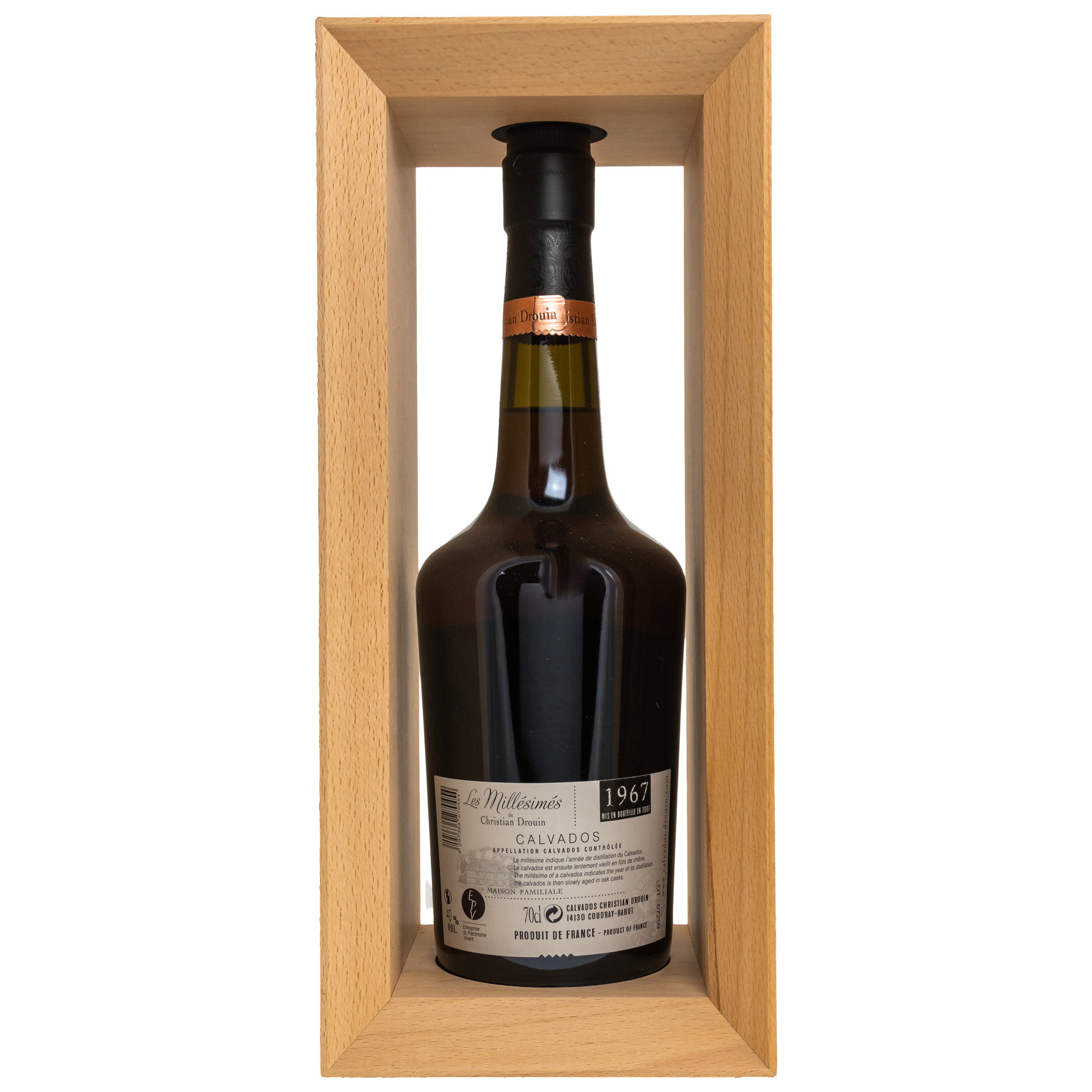 Christian Drouin Millésime 1967/2007 Calvados A.O.C