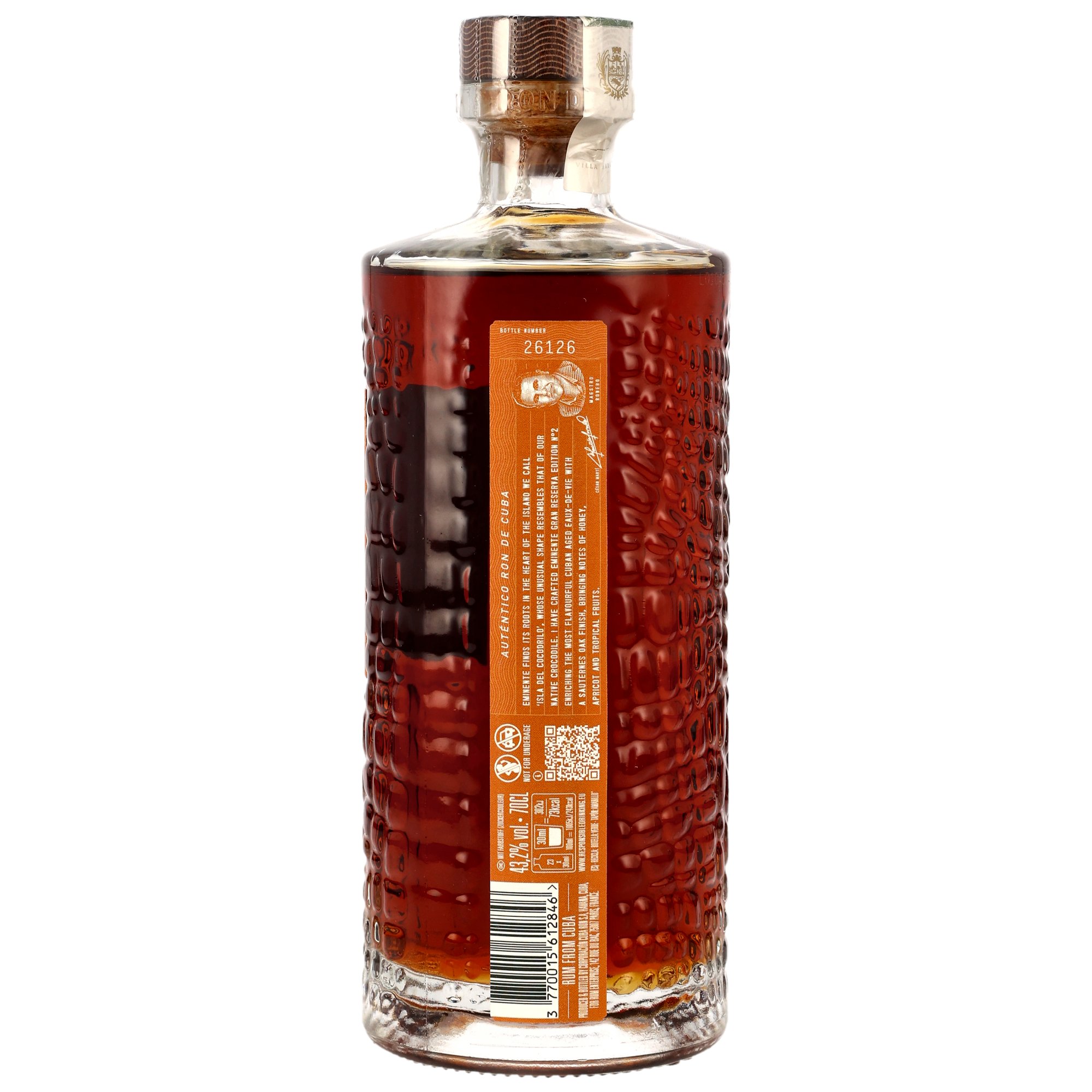 Eminente Rum Gran Reserva 10 y.o. 43,2% - Sauternes Cask Finish