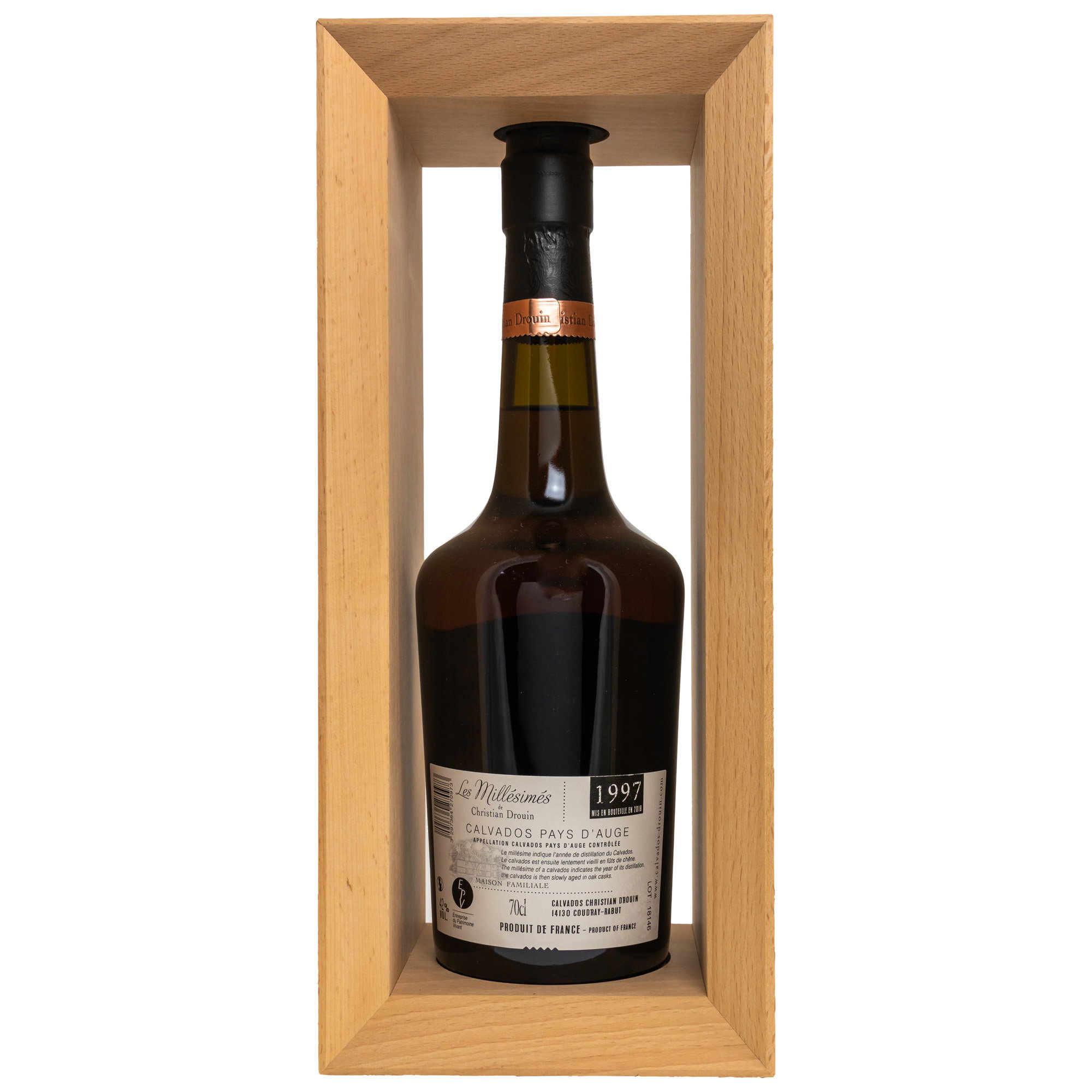 Christian Drouin Millésime 1997 Calvados Pays d'Auge