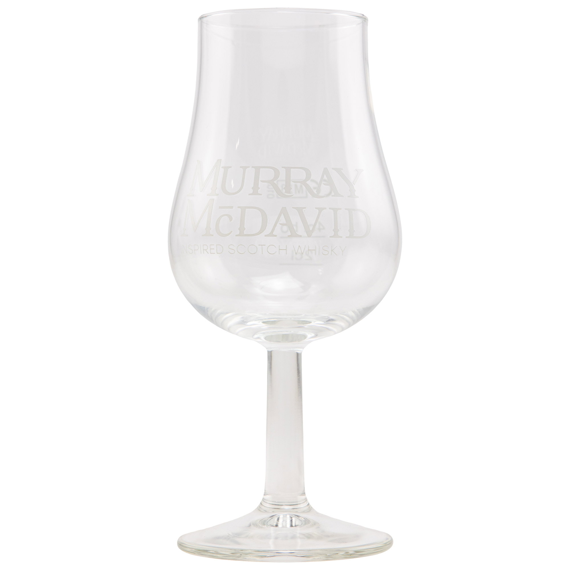 Murray McDavid Tasting Glas Form Tulpe mit 2/4cl Eichstrich ohne Deckel