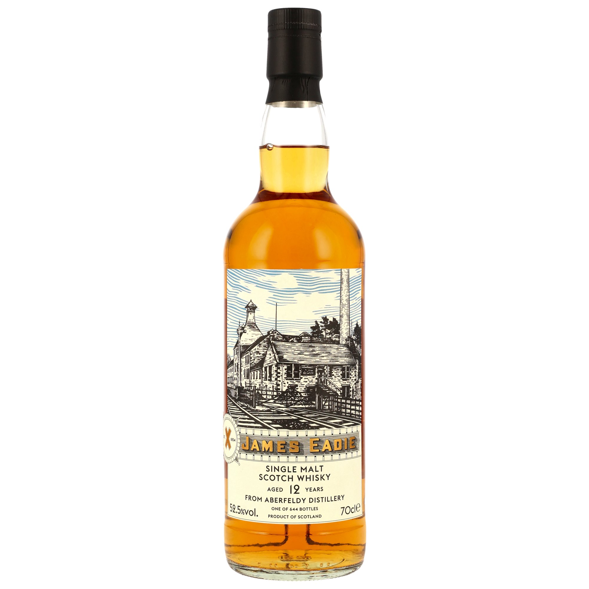 Aberfeldy 2013/2025 - 12 y.o. - First Fill Bourbon Hogsheads James Eadie