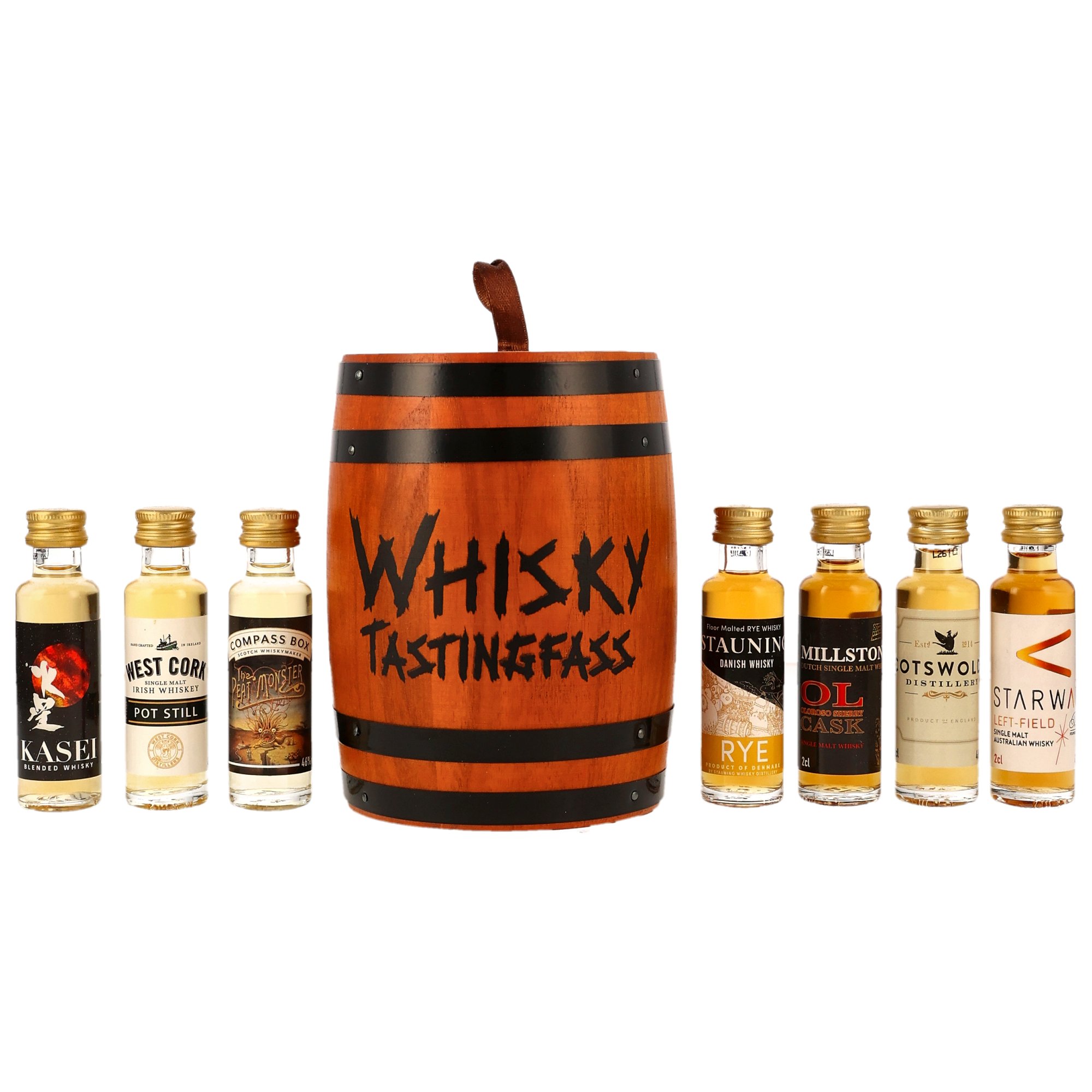 Whisky Tasting Fass 7x 0,02l
