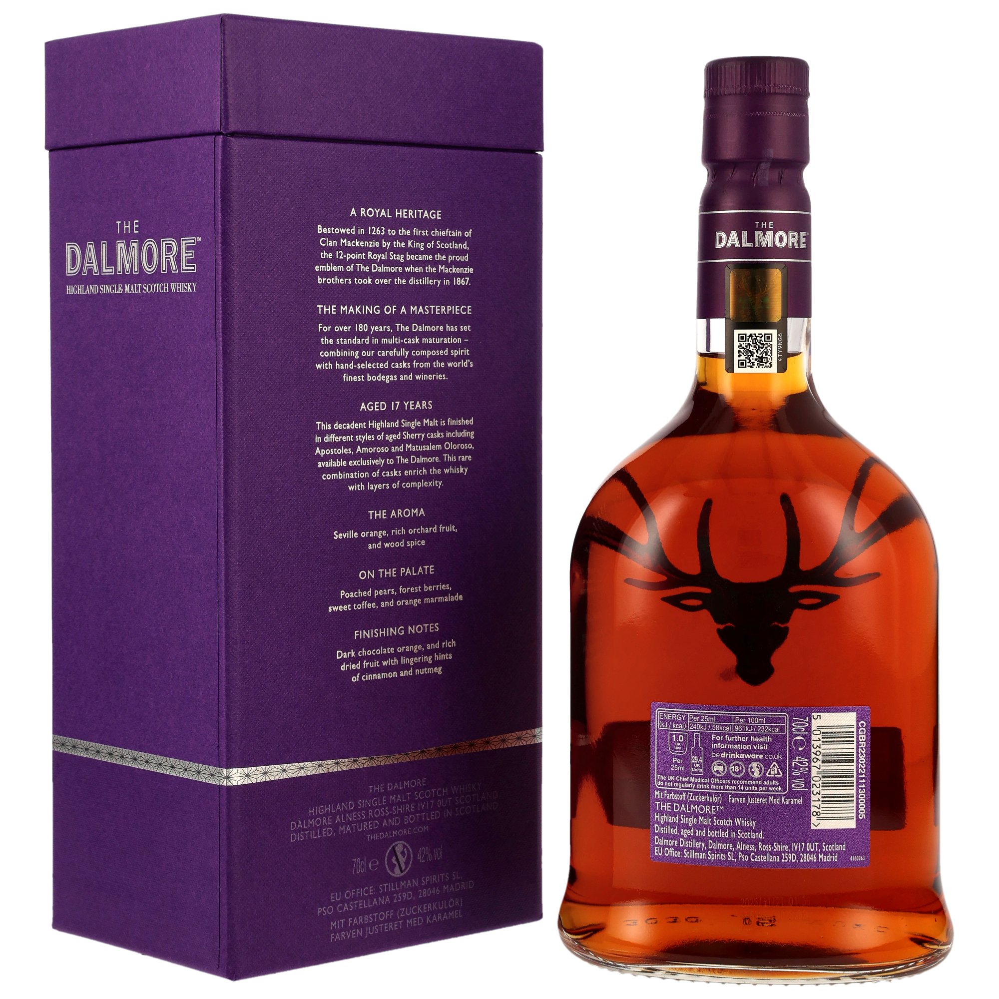 Dalmore 17 y.o. - Single Malt - Oloroso Sherry Casks Finish