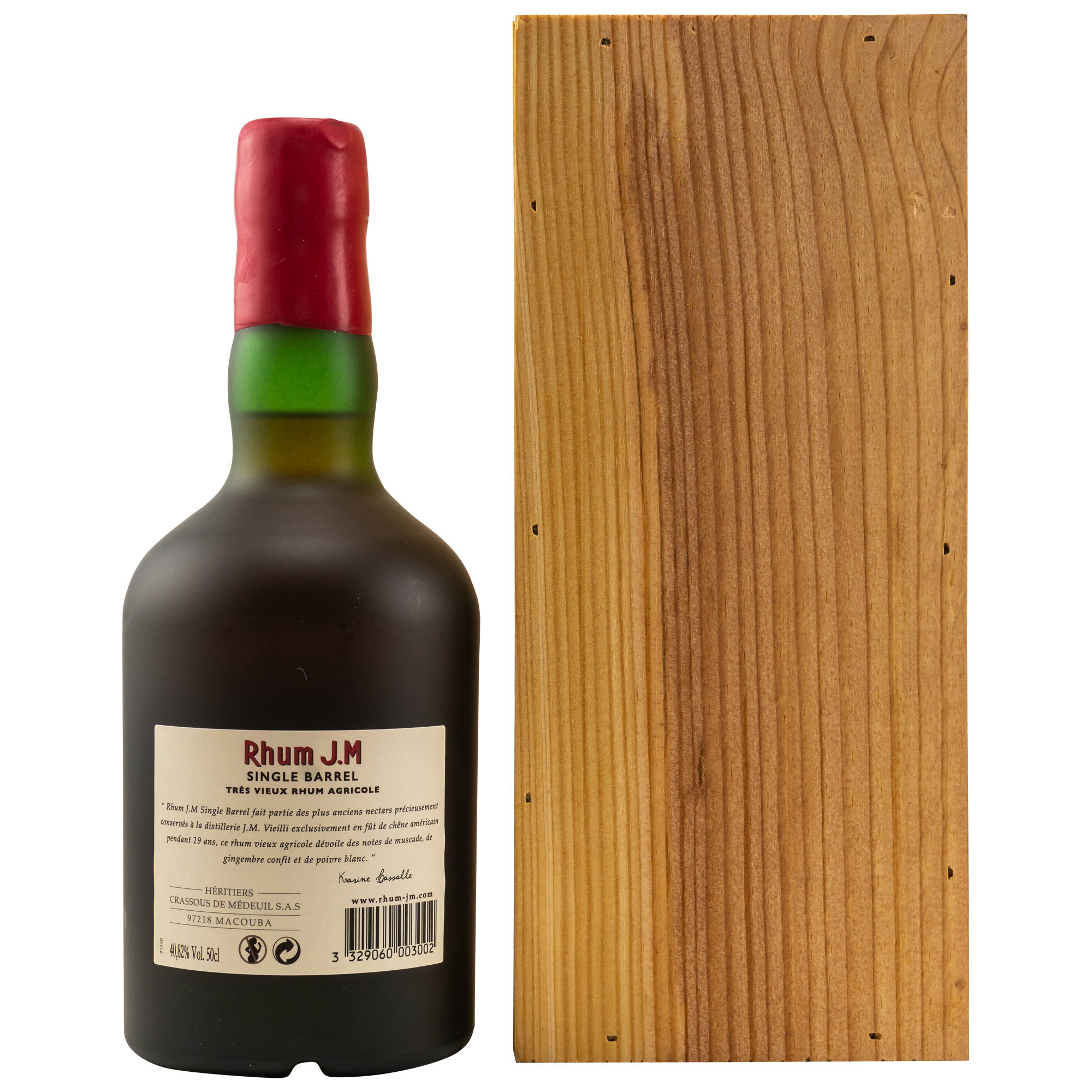 Rhum J.M 2000/2020 Single Barrel 180029
