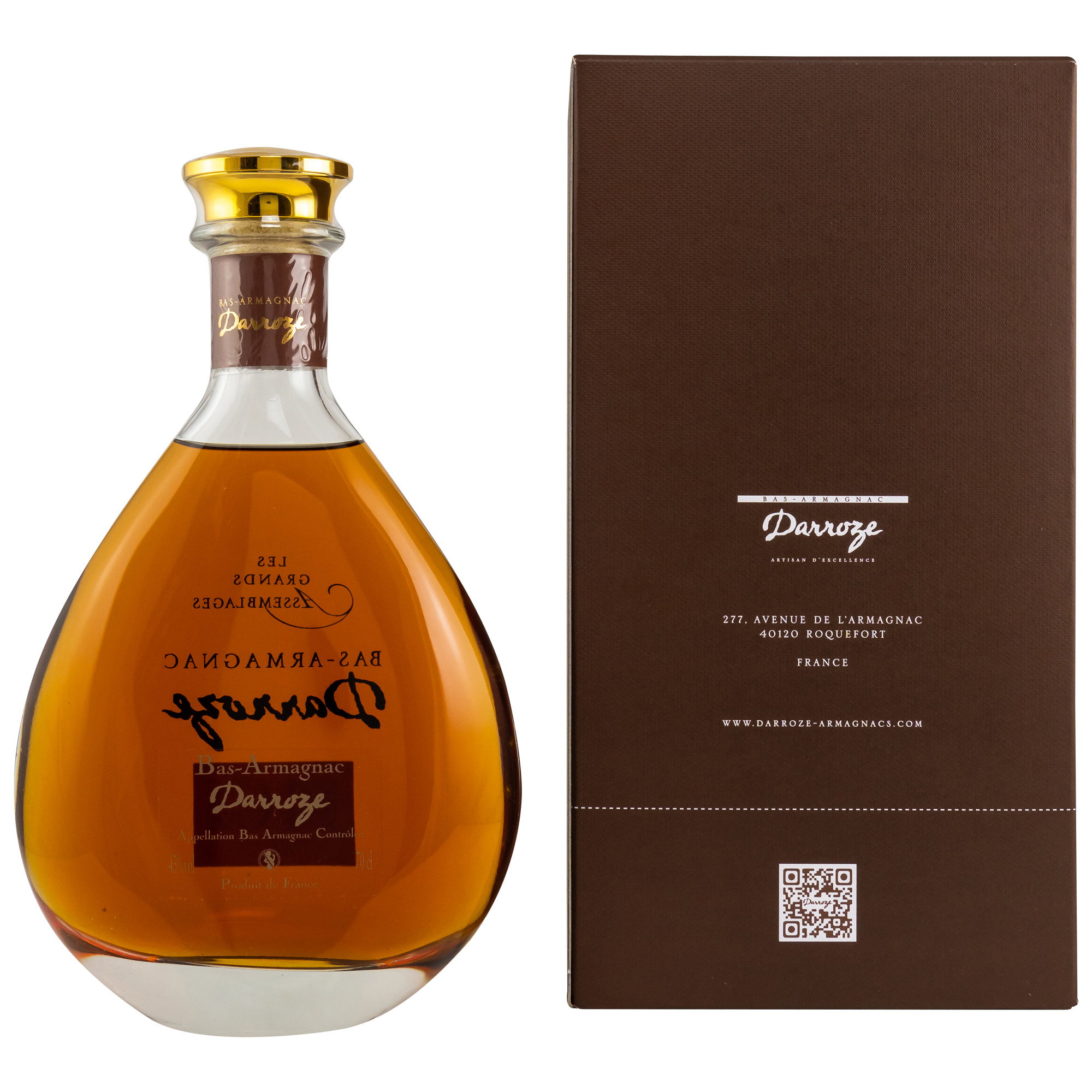 Grands Assemblages 40 ans d'age Carafe - Armagnac Darroze