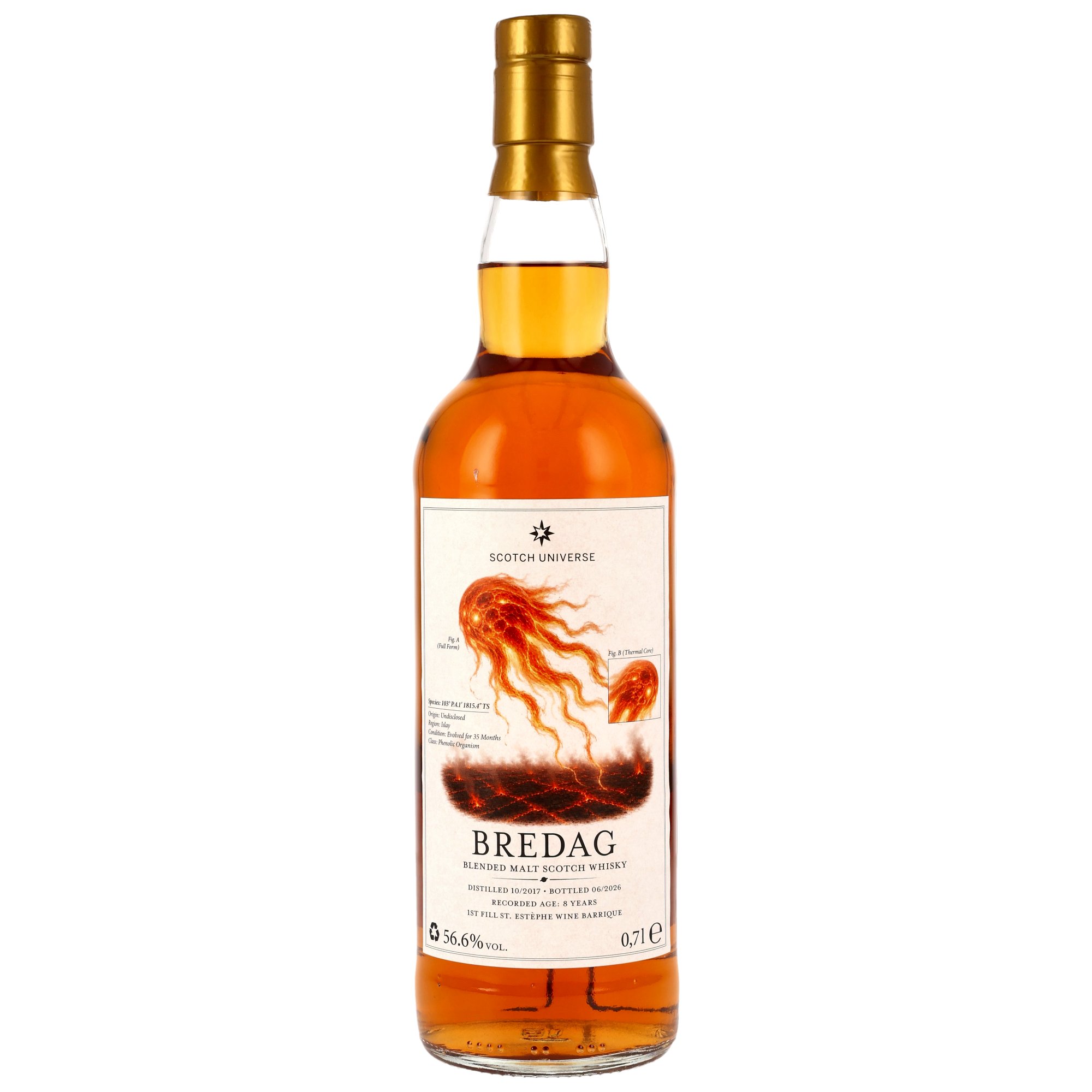 BREDAG 2017/2026 - 8 y.o. - Blended Malt - 1st Fill St. Estephe Wine Barrique - Scotch Universe