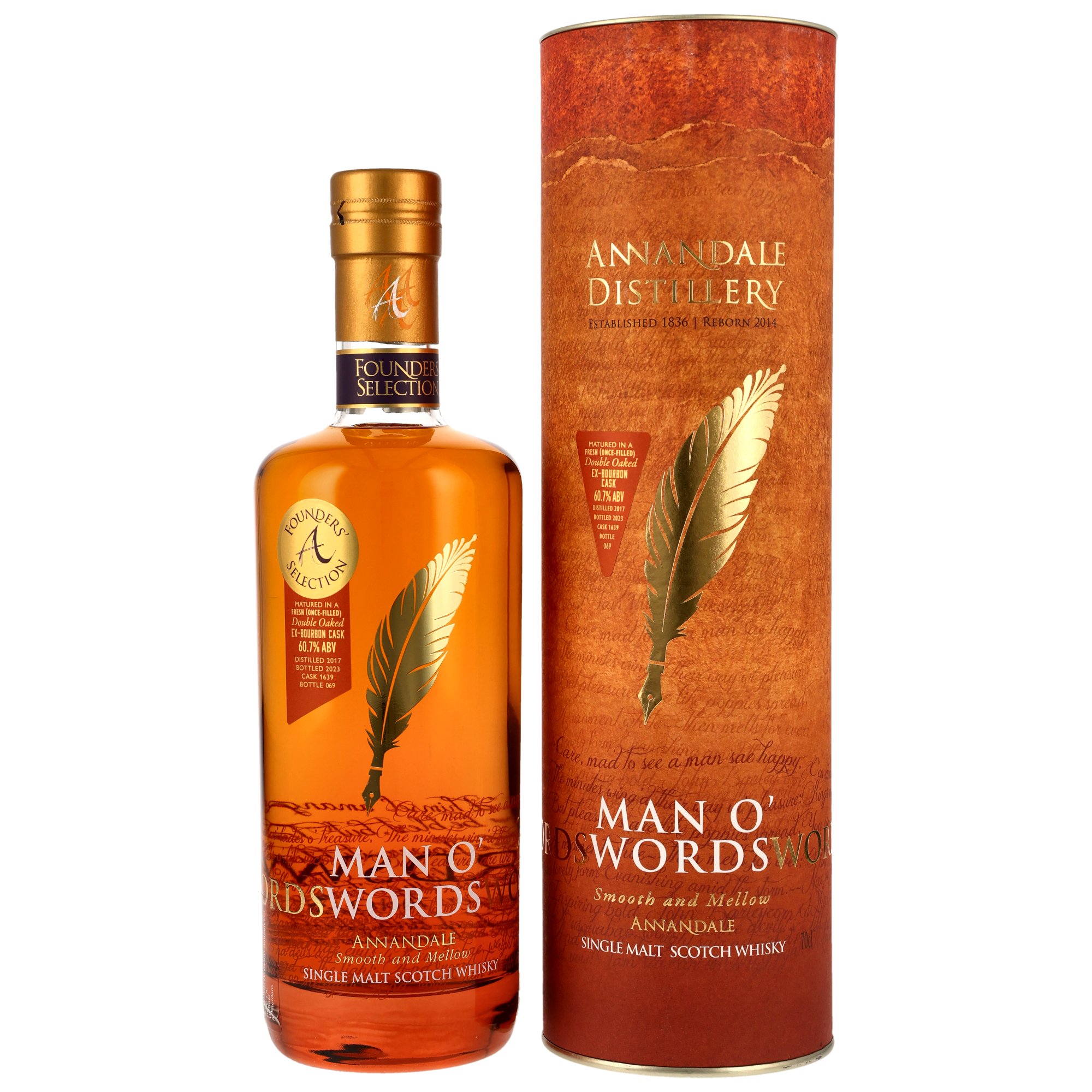Annandale 2017/2023 Man O' Words Founders Selection - Double Oak #1639