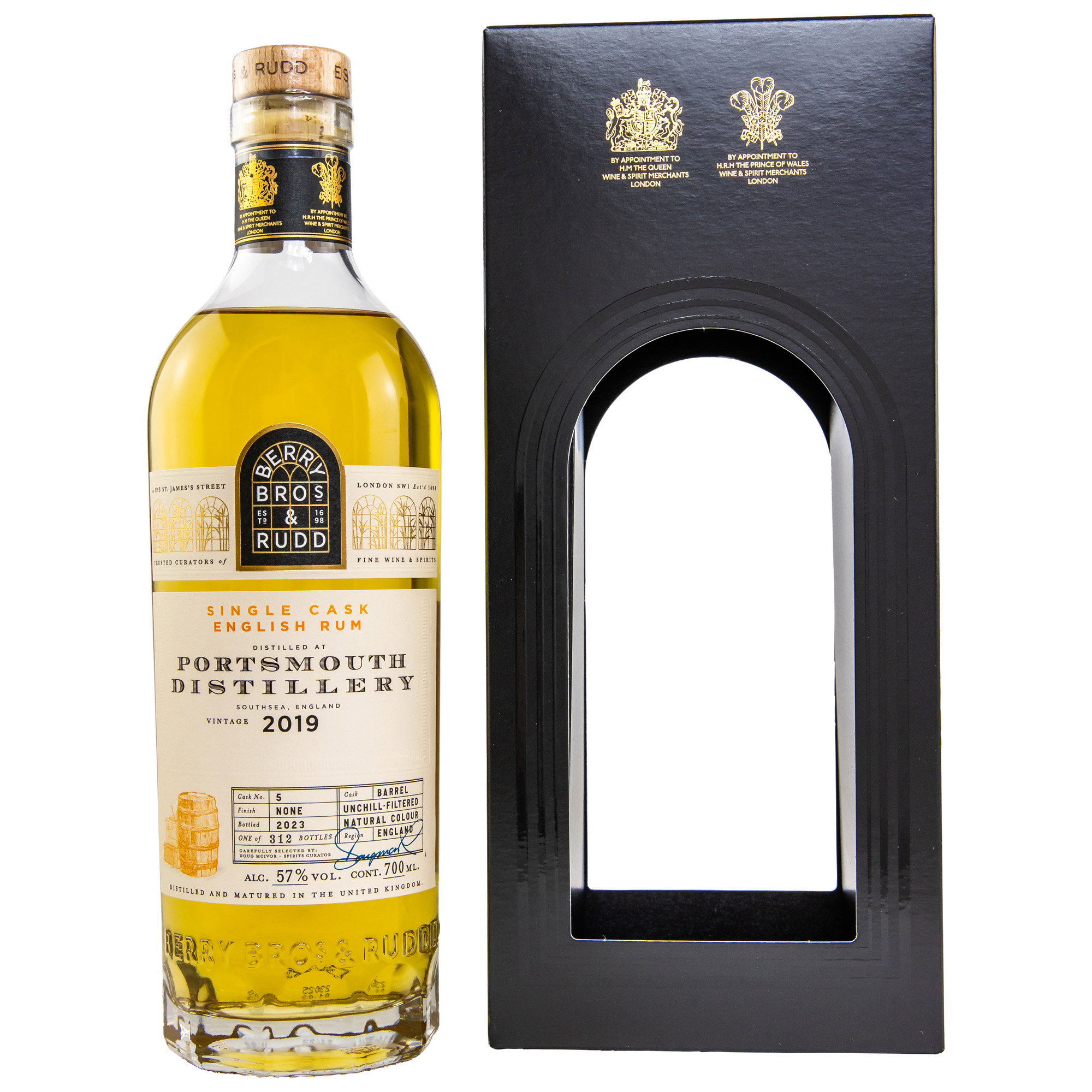 Portsmouth Rum 2019/2023 - 4 y.o. - #5 - (Berry Bros & Rudd)