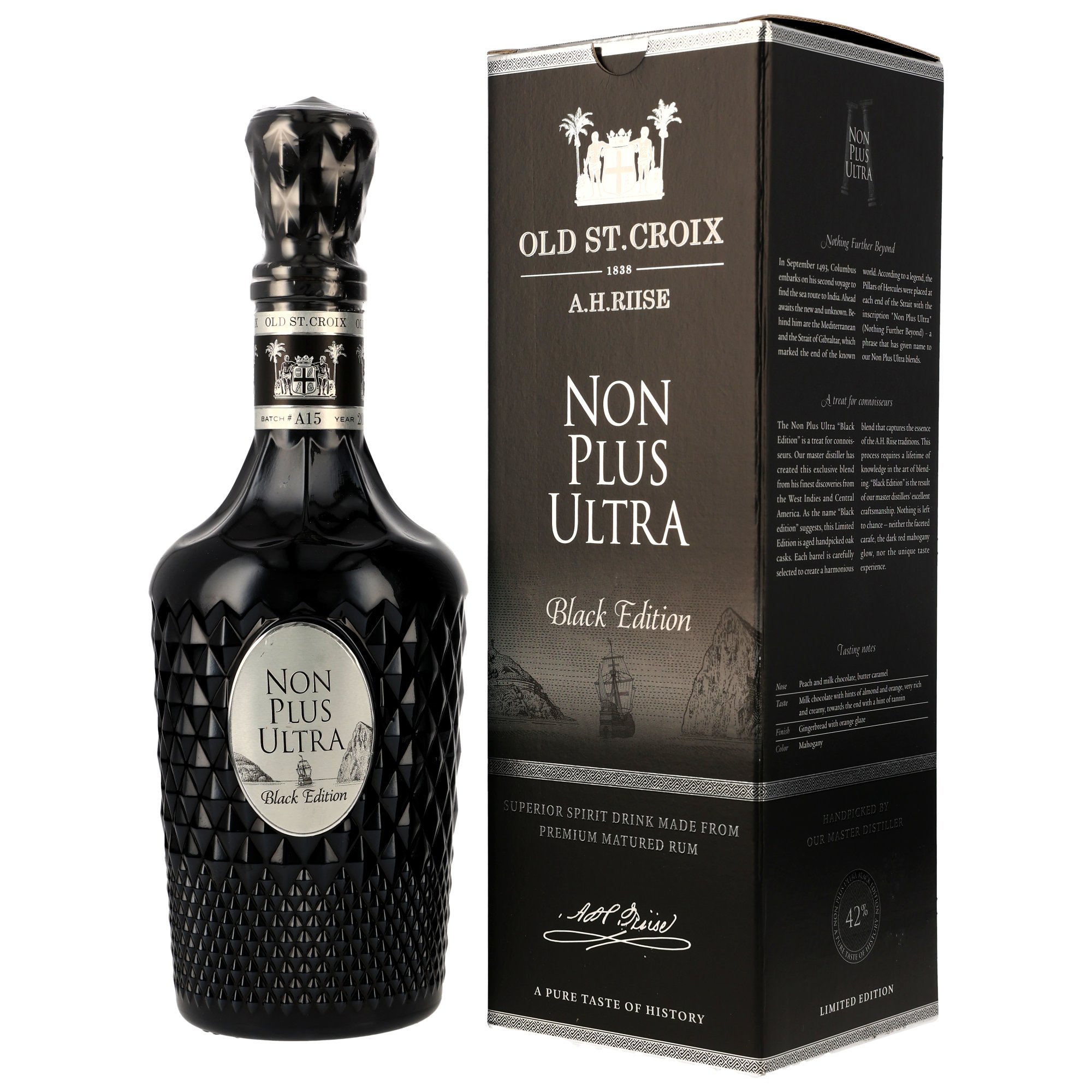 Old St. Croix (A.H. Riise) Non Plus Ultra Black Edition
