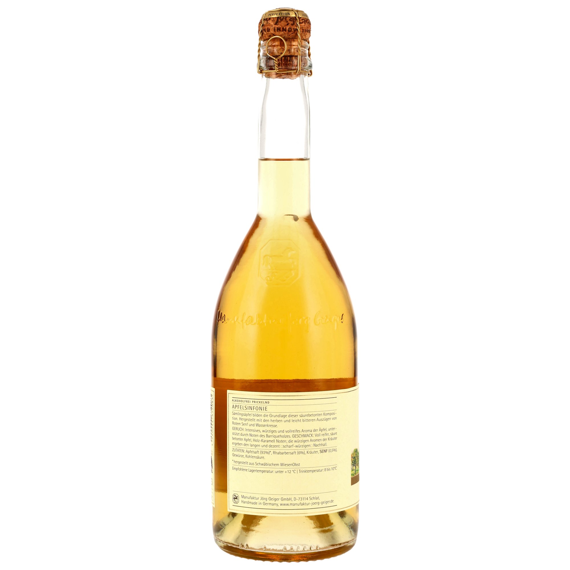 ApfelSinfonie Alkoholfrei - MHD Artikel - Manufaktur Jörg Geiger