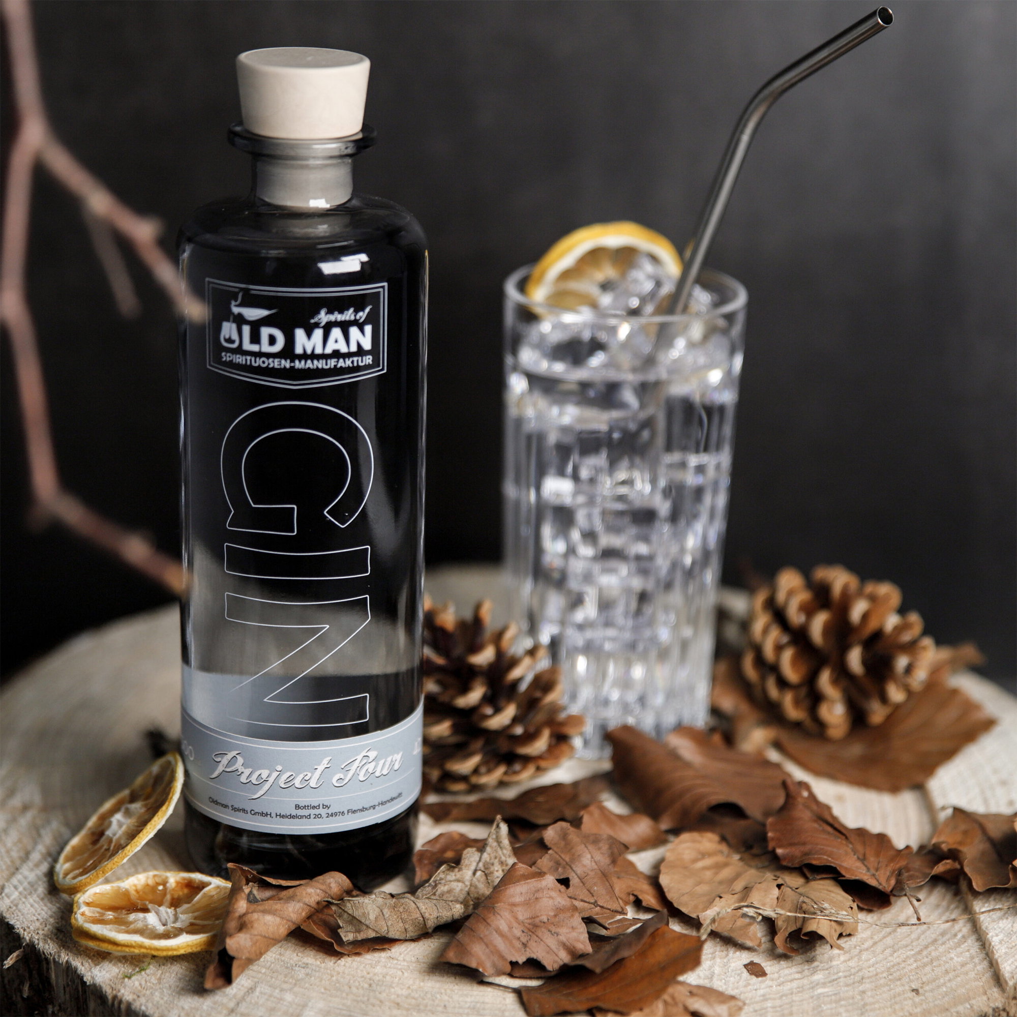 Old Man Gin Project Four - 0,5 Liter - ohne Batch
