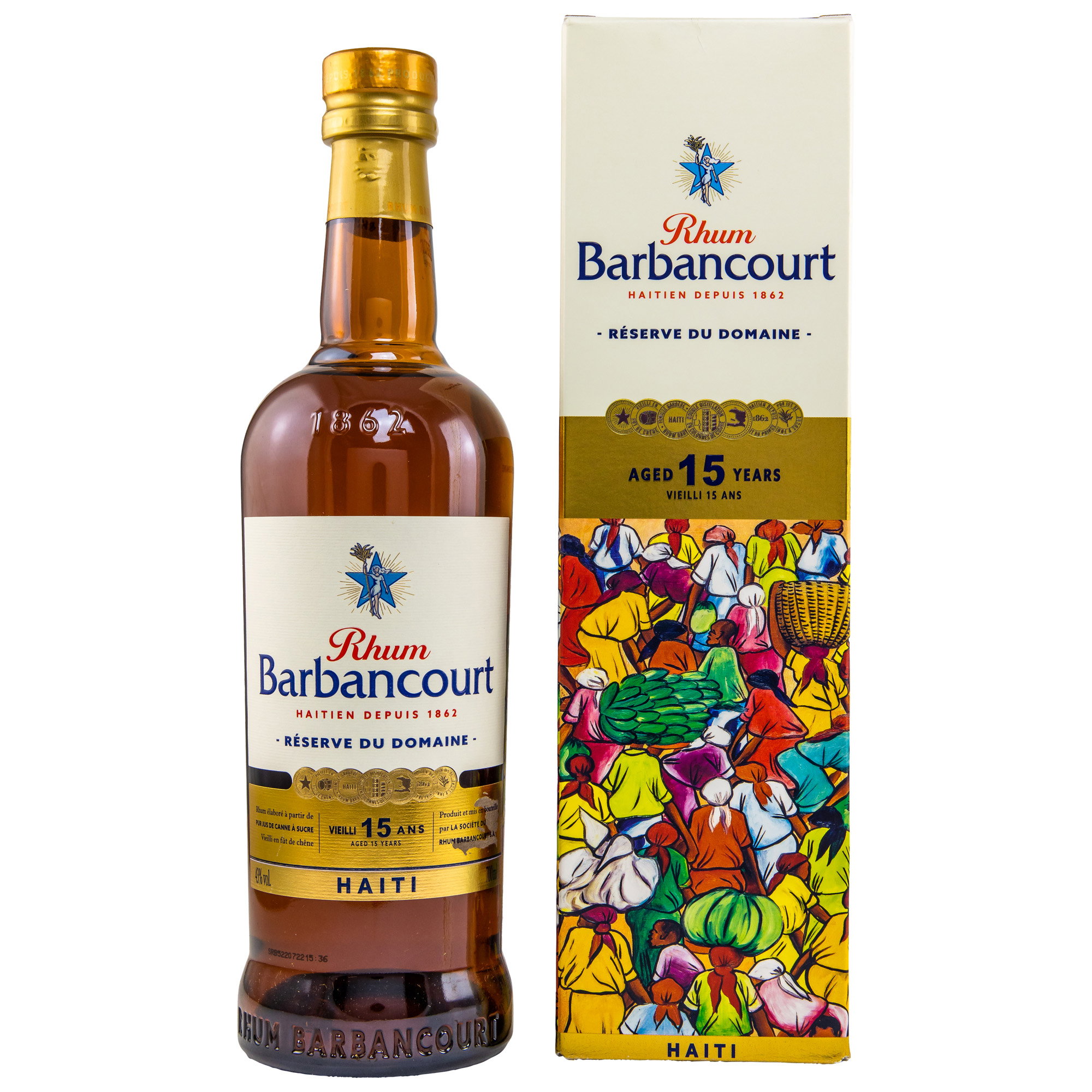 Barbancourt Rhum 15 y.o.  Reserve du Domaine