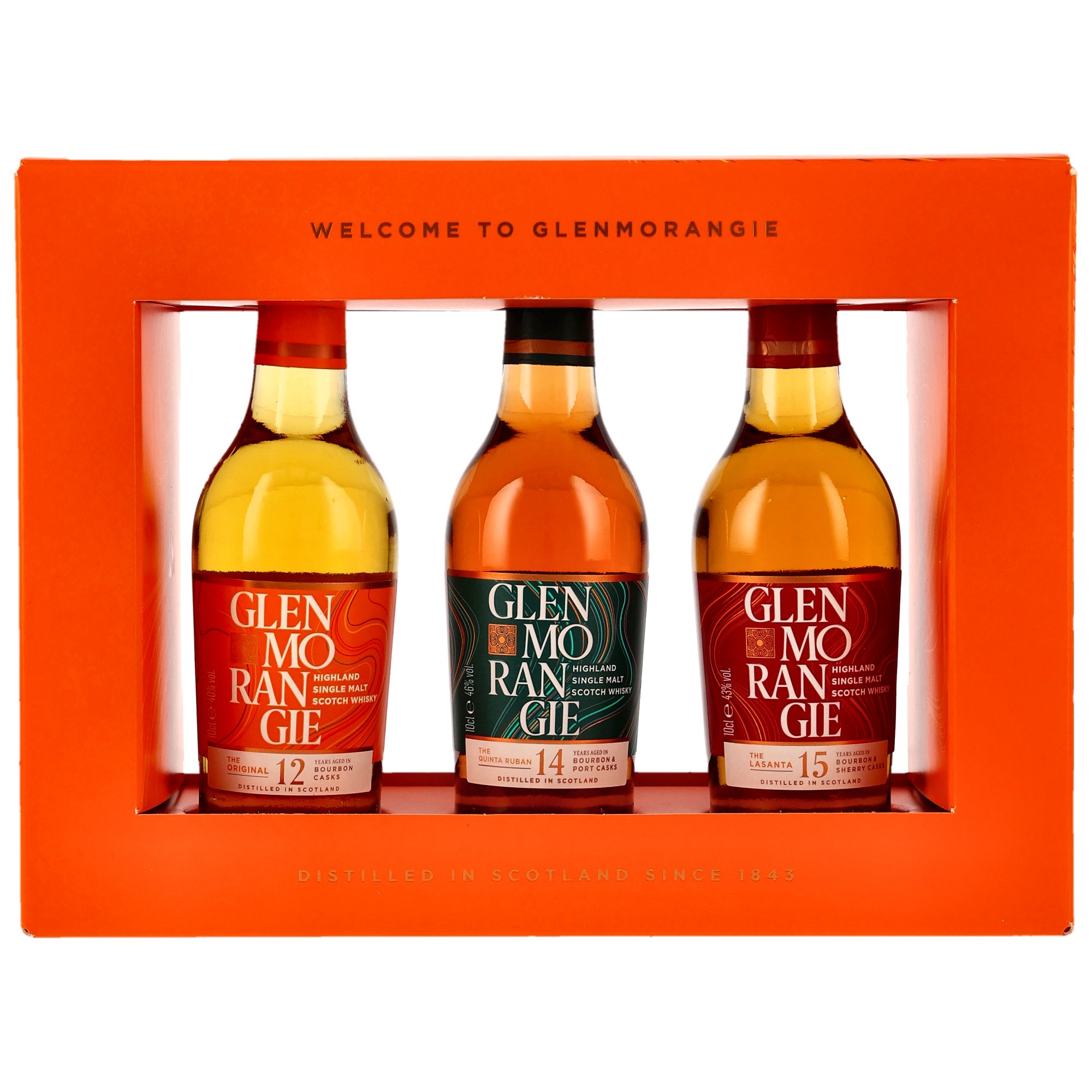 Glenmorangie Set Collection 3 x 0,10l (The Lasanta/Quinta Ruban/Original