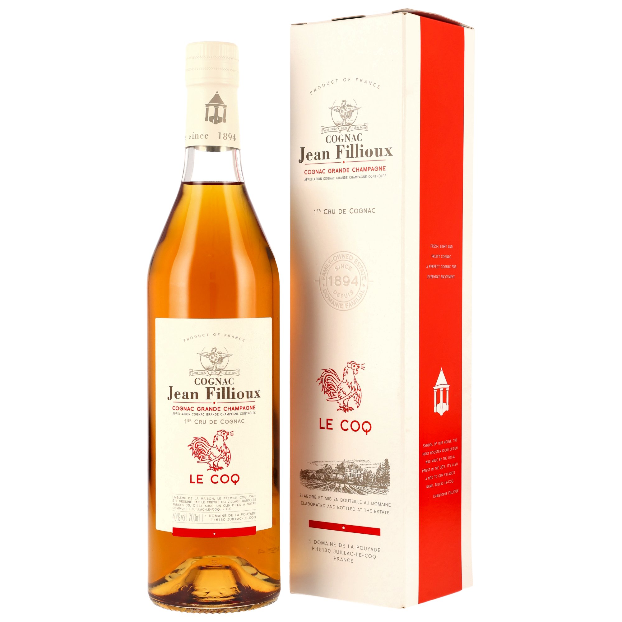 Jean Fillioux LE COQ Cognac