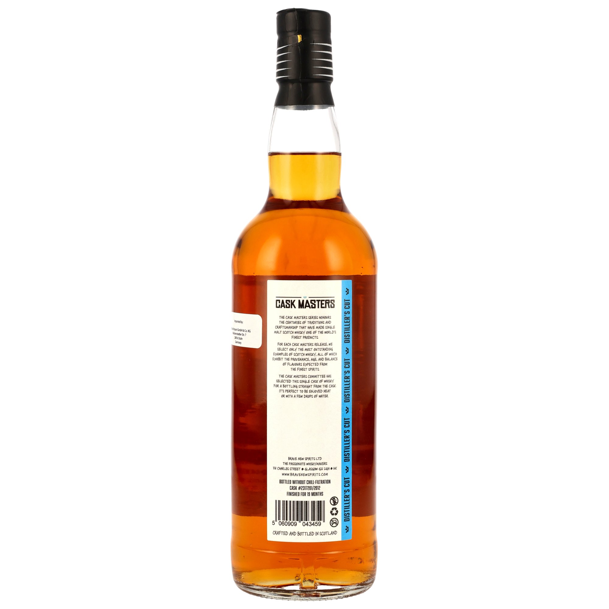 Mannochmore 2012/2025 - 13 y.o. - 1st Fill Tokaj Wine Cask #2317201/2012 - Cask Masters - Brave New Spirits