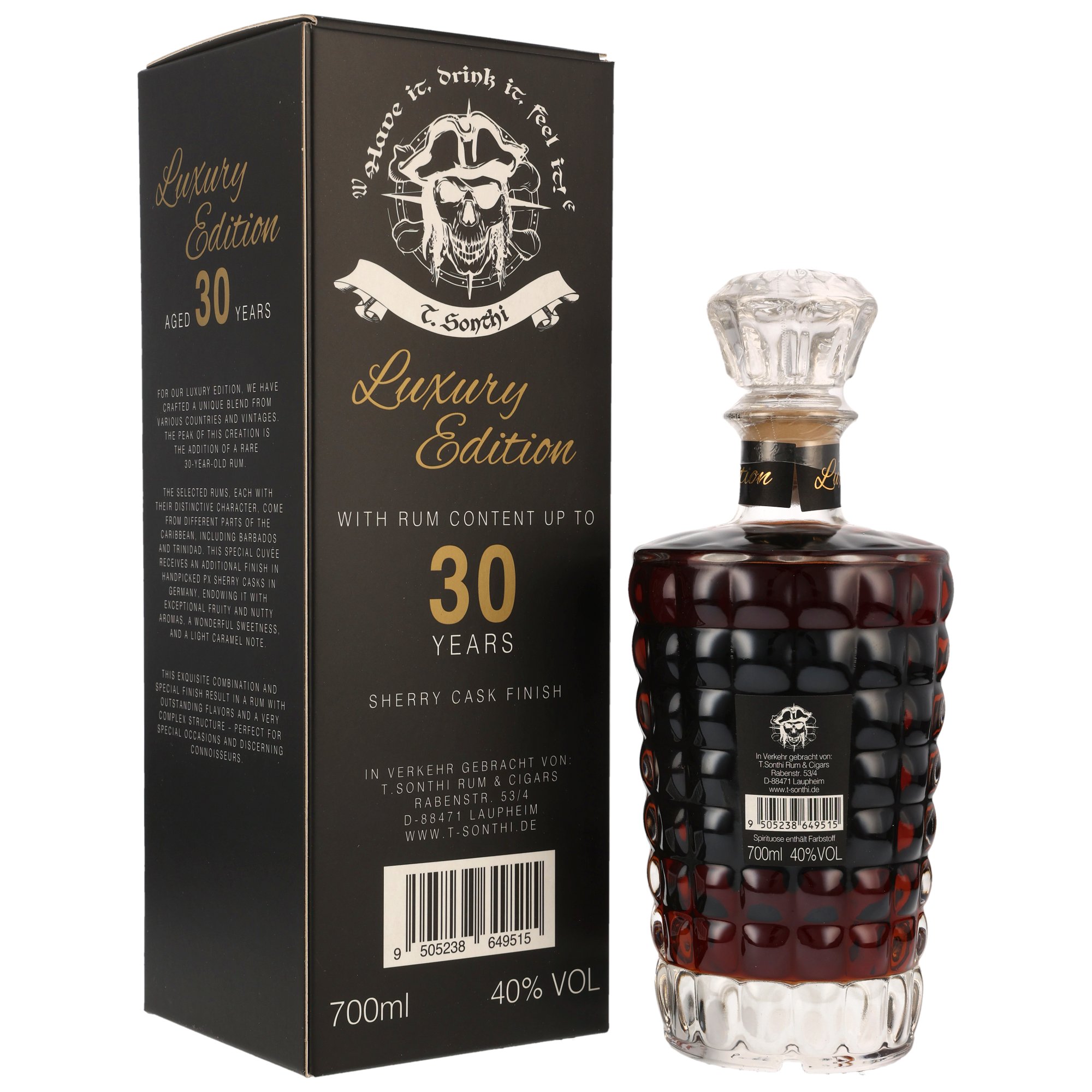 Luxury Edition Rum - Up to 30 y.o. - T.Sonthi