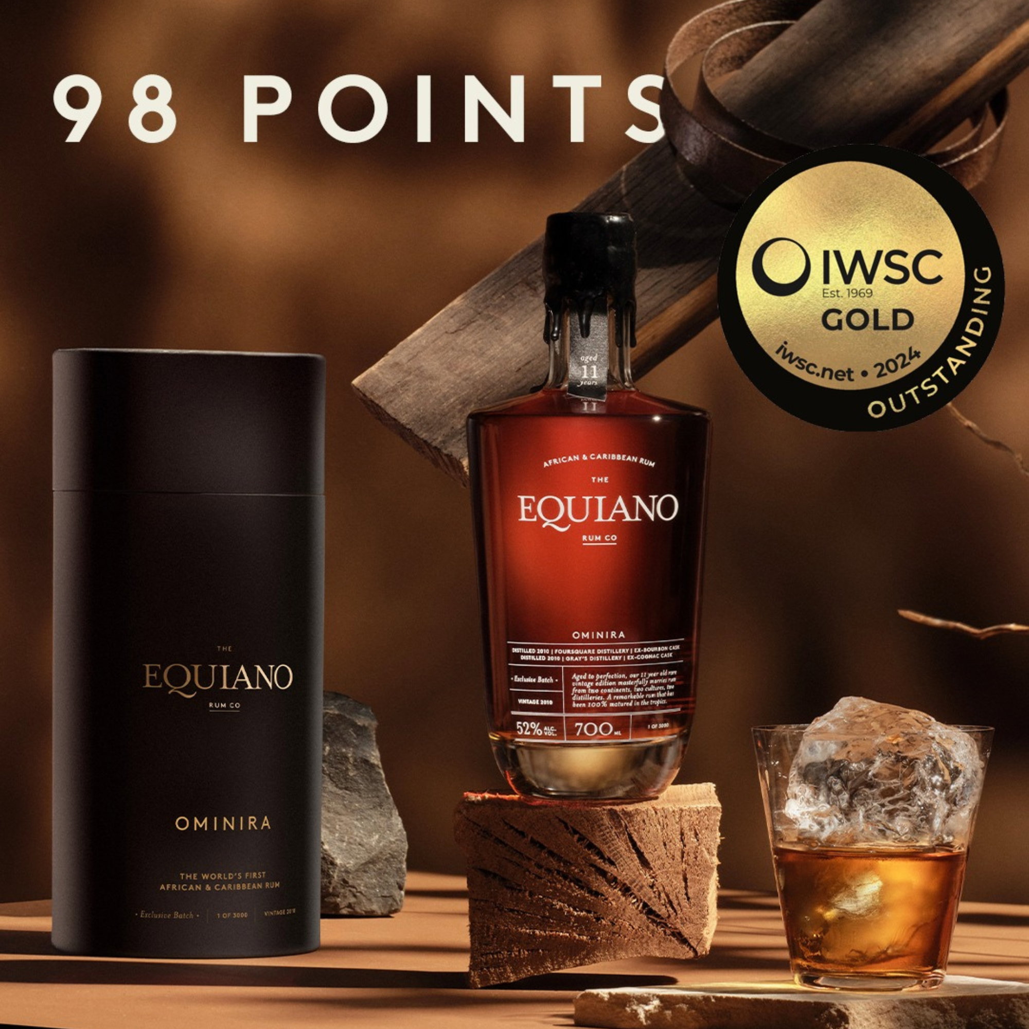 Equiano Rum Ominira - African-Caribbean Rum