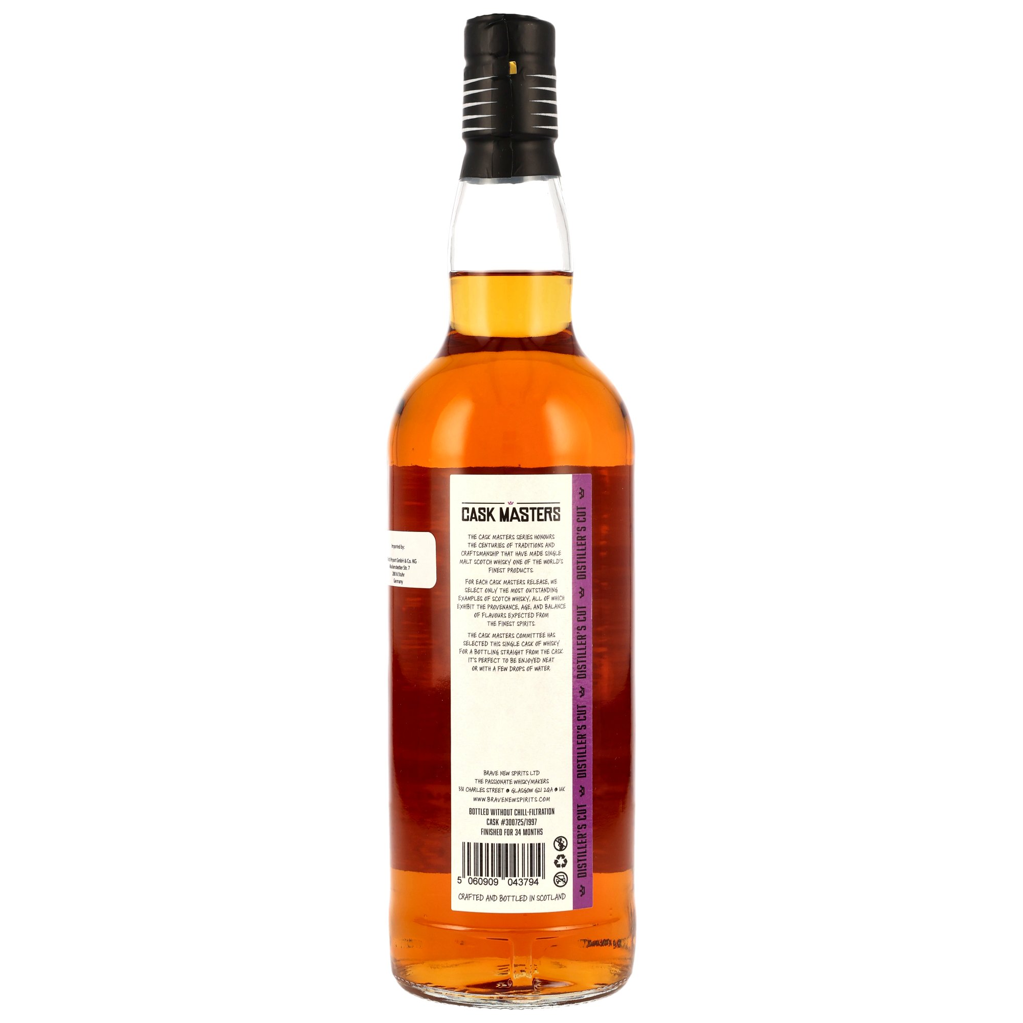 Invergordon 1997/2025 - 28 y.o. - 1st Fill Rivesaltes #300725 - Cask Masters - Brave New Spirits