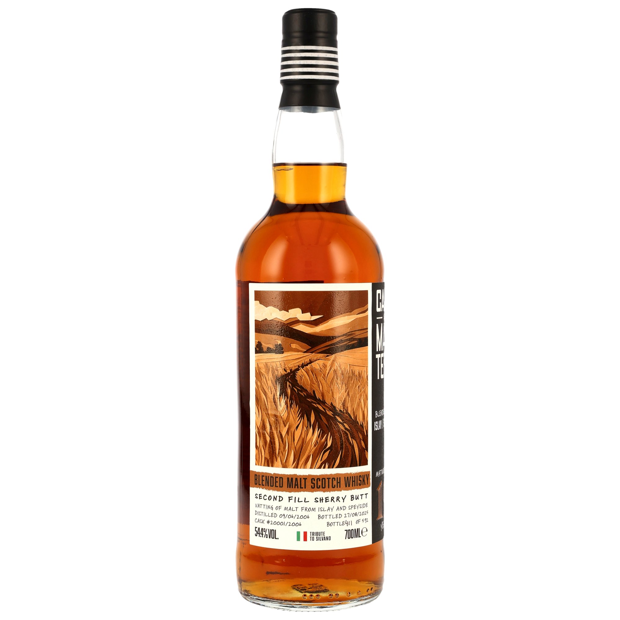 Blended Malt 2006/2025 - 19 y.o. - 2nd Fill Sherry Cask #2001/2006 - Cask Masters - Brave New Spirits