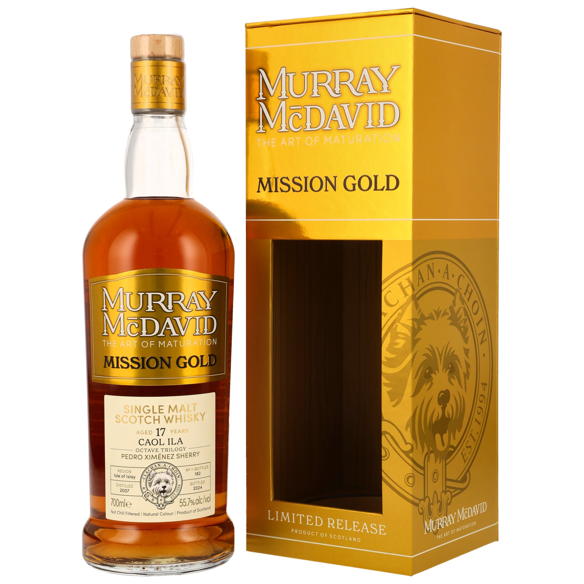 Caol Ila 2007/2024 - 17 y.o. - PX Sherry #230850-51 - Murray McDavid