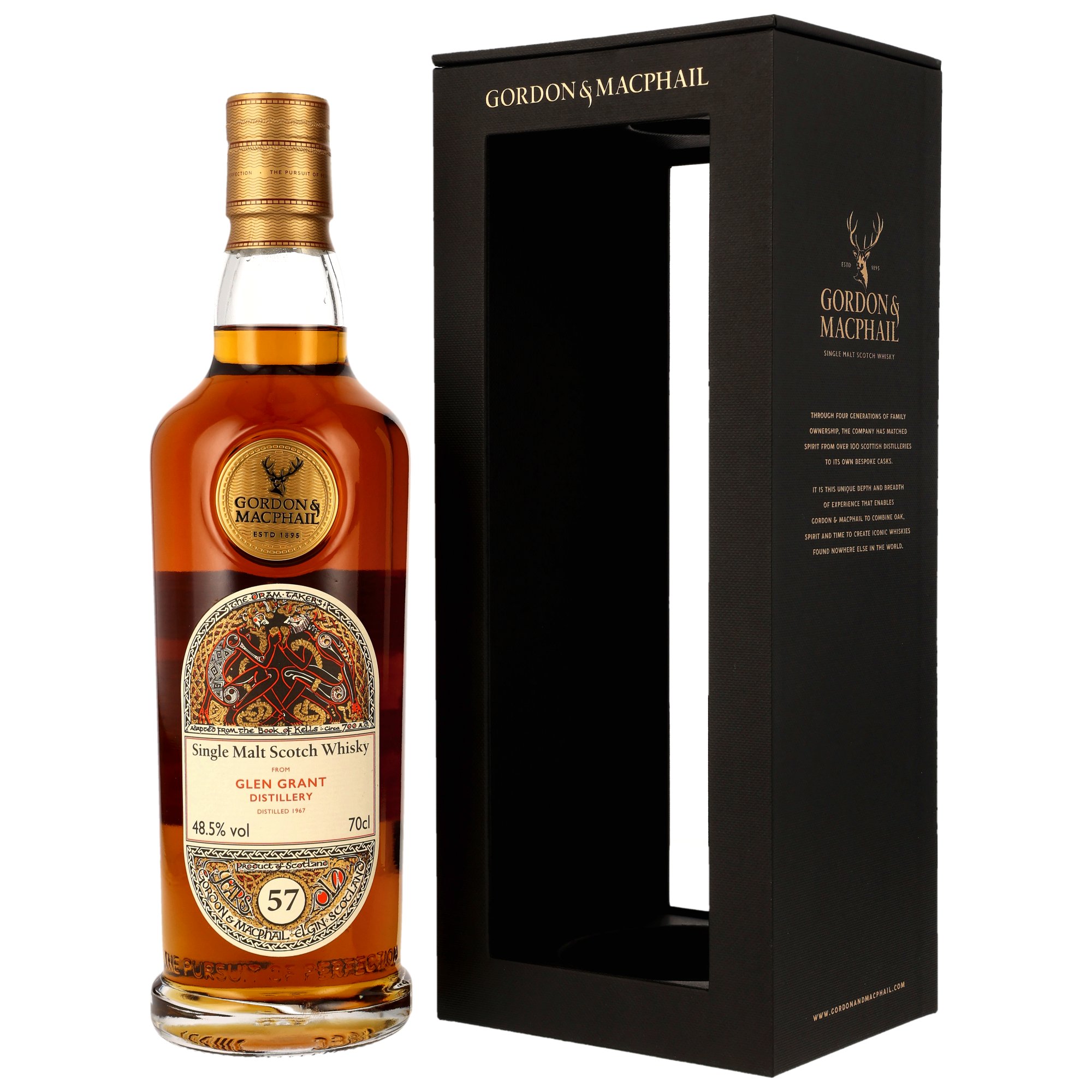 Glen Grant 1967/2024 - 57 y.o. - Refill Sherry Hogshead #5571 - G&M The Dram Takers Collection
