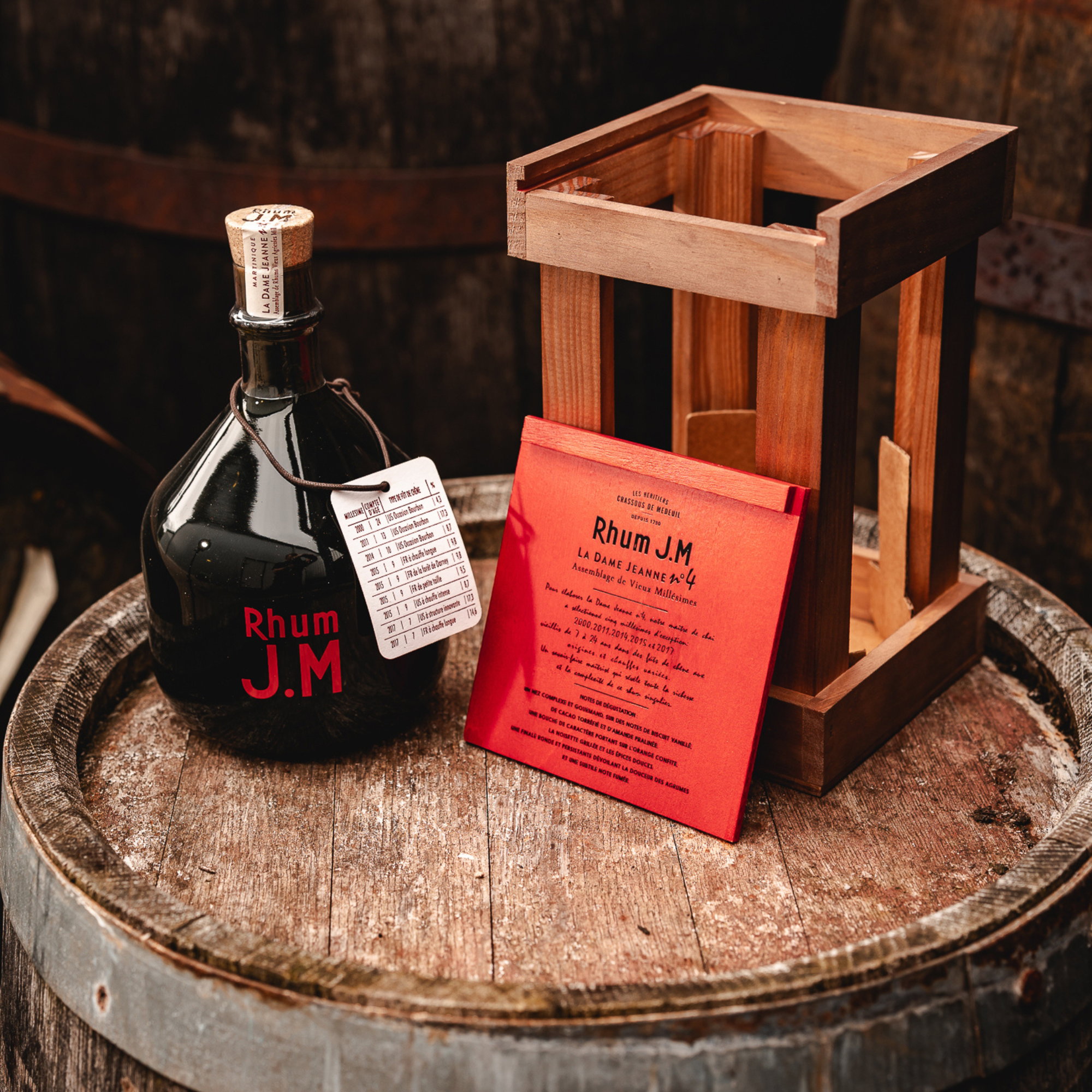 Rhum J.M Dame Jeanne N.4 - Très Vieux Rhum Agricole
