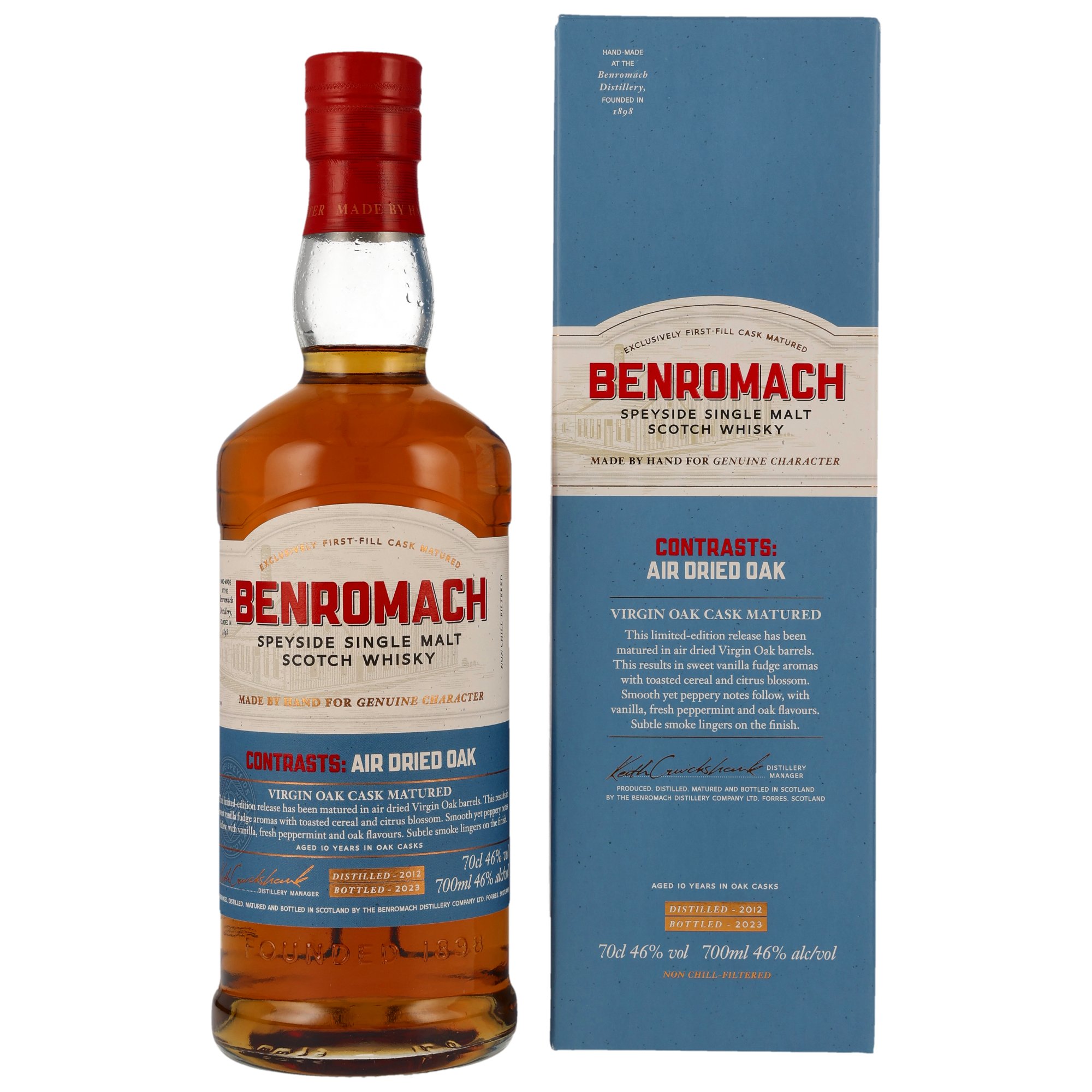 Benromach Contrasts: Air Dried Oak - 2012/2023