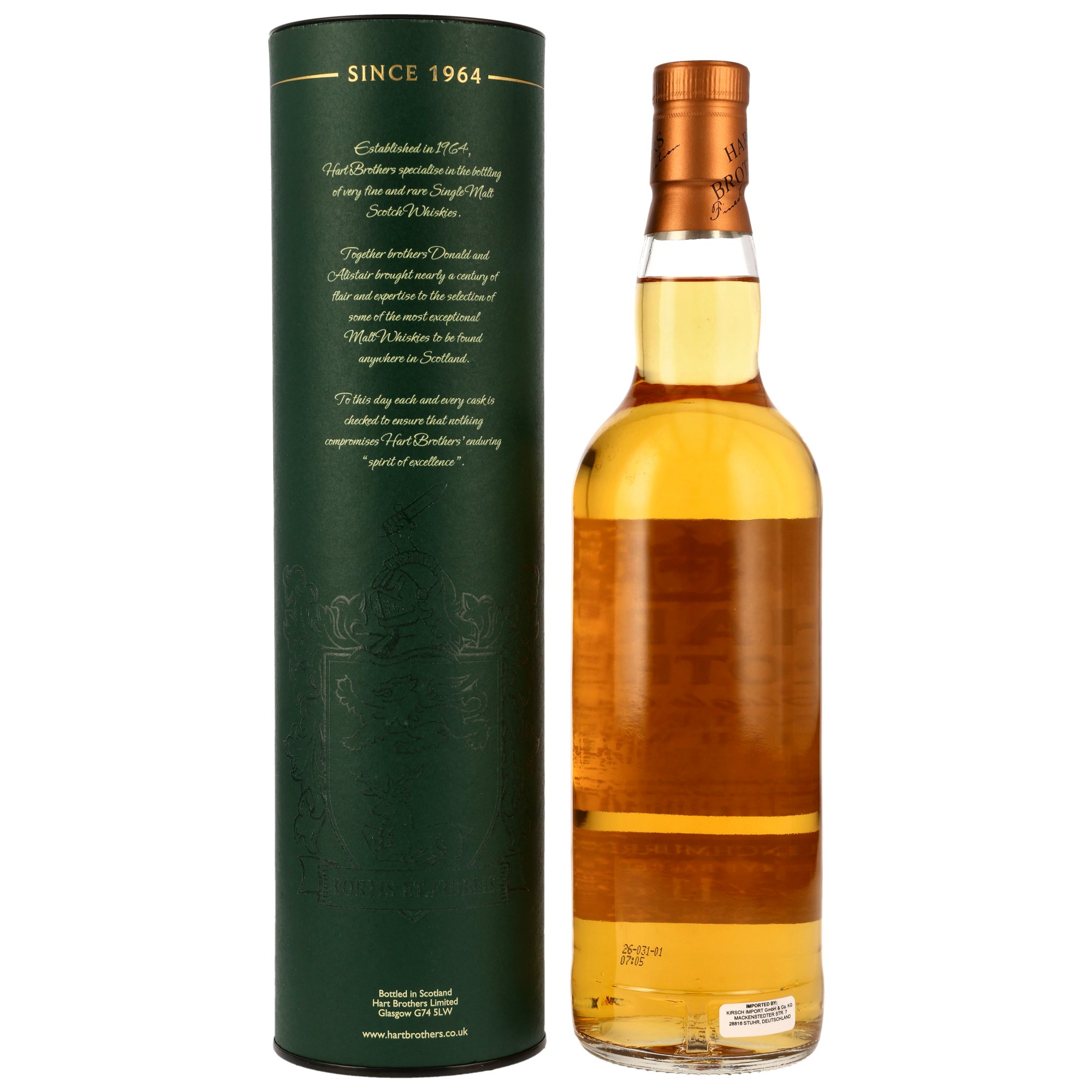 Inchmurrin 2014/2025 - 11 y.o. - 1st Fill Rye Barrel - Hart Brothers