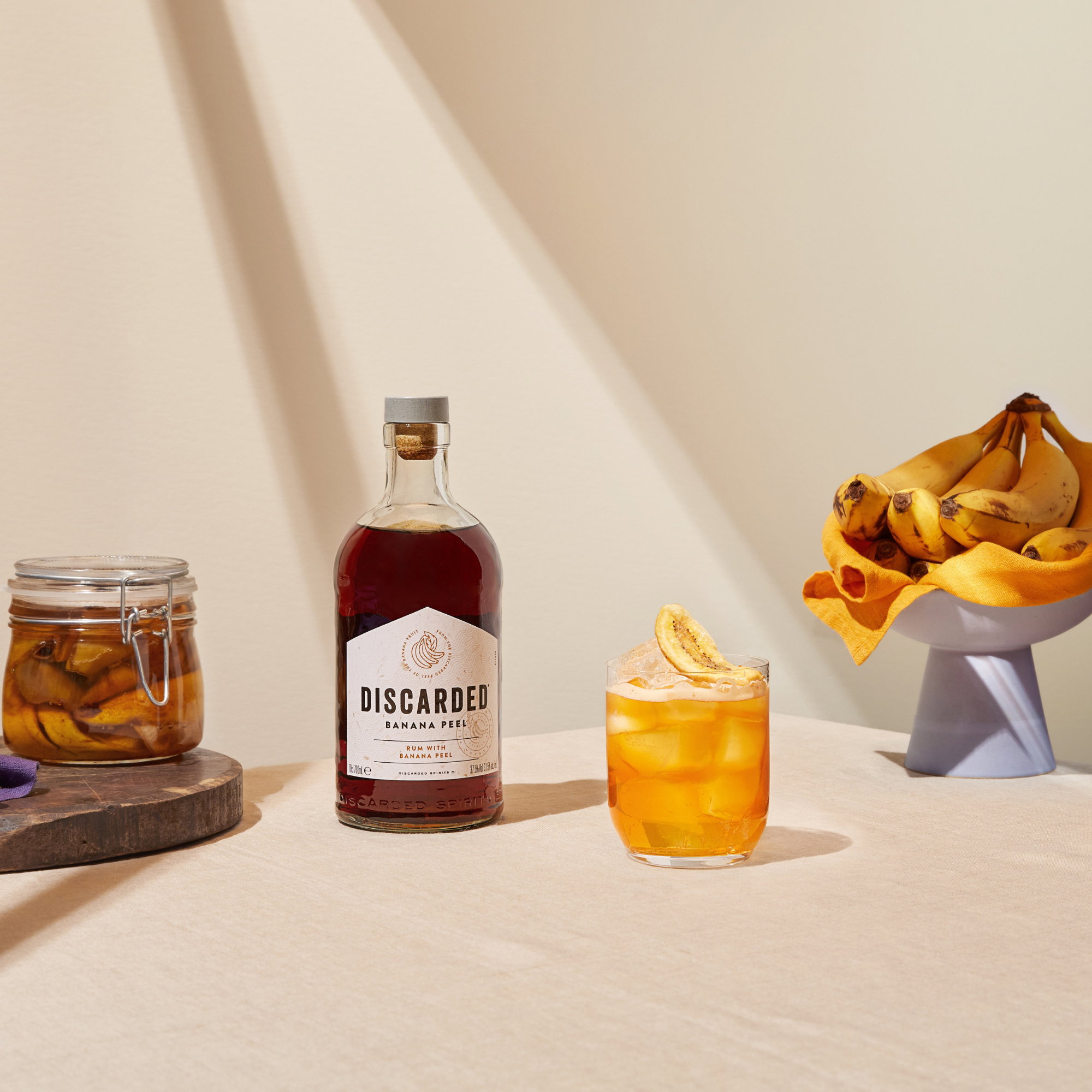 Discarded Banana Peel Rum