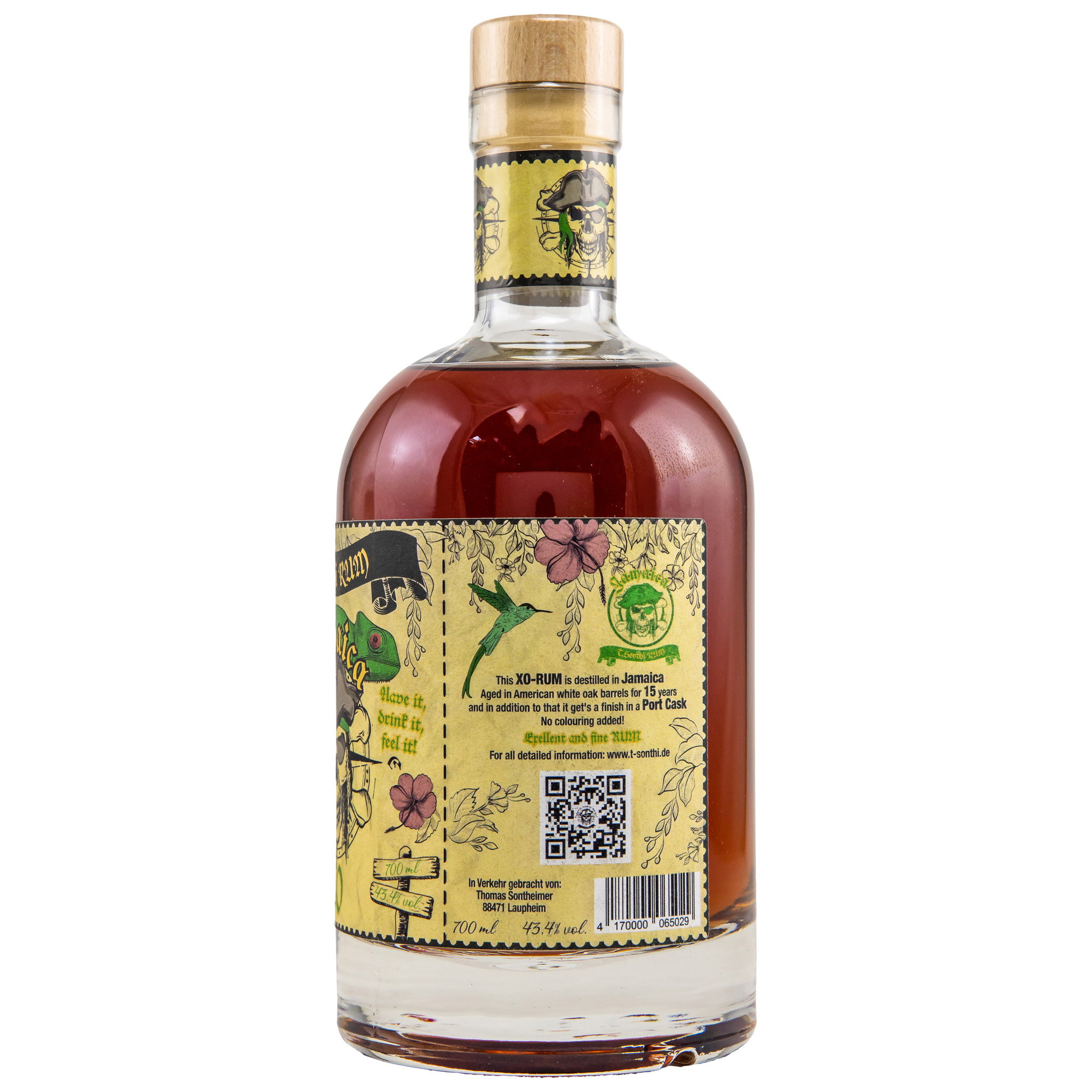 Jamaica 15 y.o. XO Rum - T.Sonthi