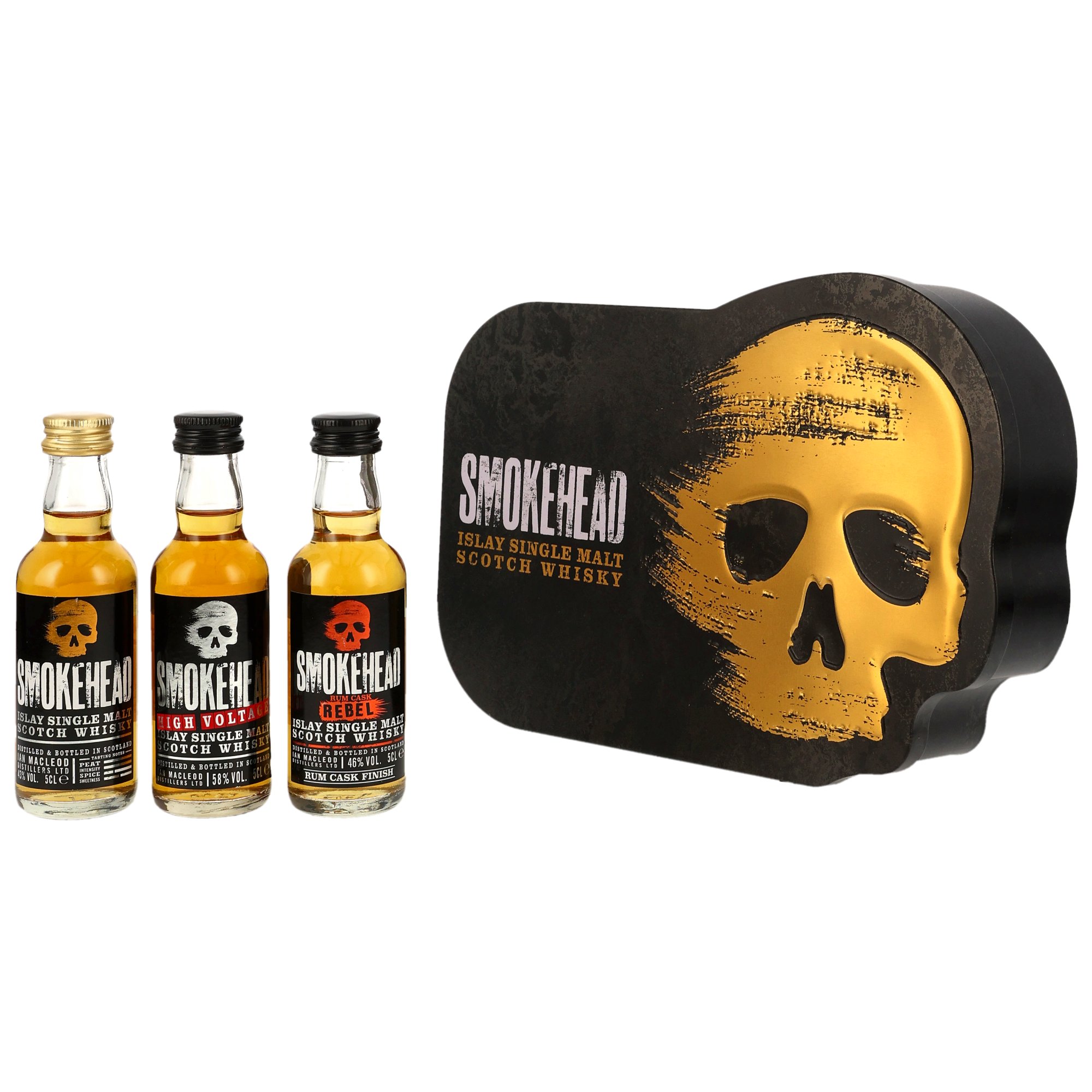 Smokehead Mini Collection 3x 0,05l