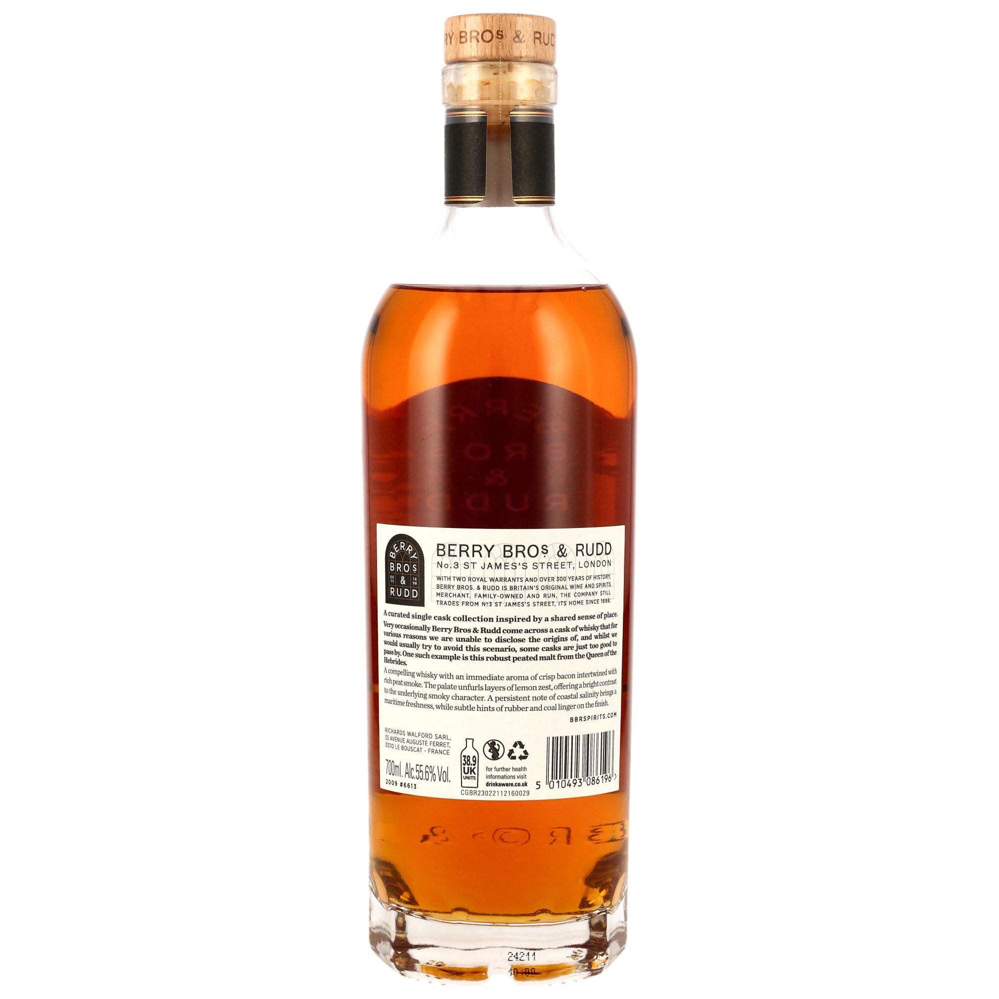 Undisclosed Islay 2009 - 14 y.o. - #6613 - Coasts & Shores (Berry Bros & Rudd)