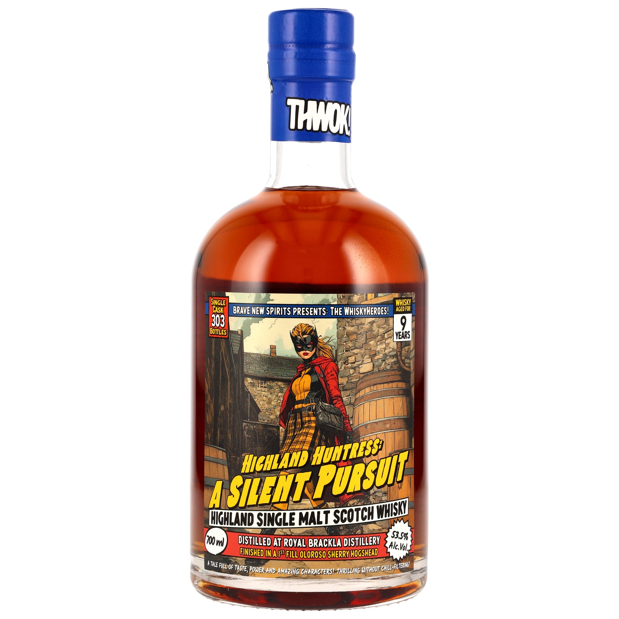 Royal Brackla 9 y.o. Whiskyheroes: A Silent Pursuit - Brave New Spirits