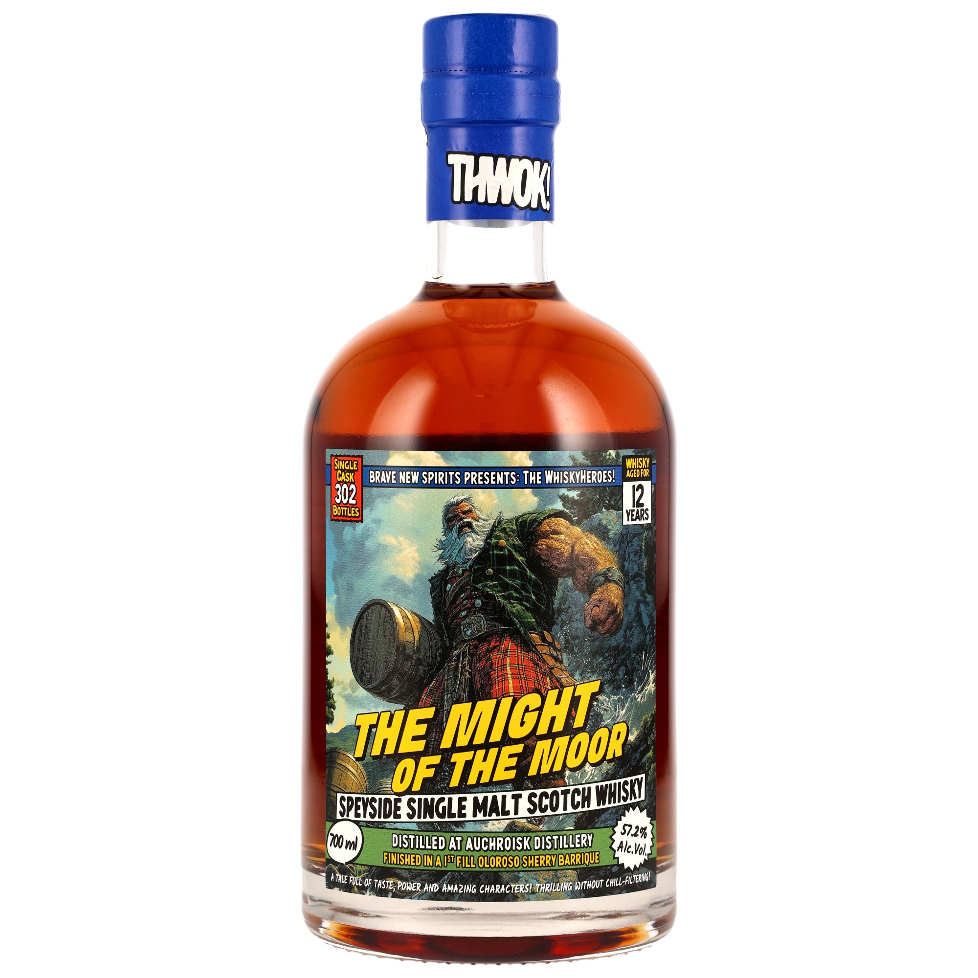 Auchroisk 12 y.o. Whiskyheroes: The Might of the Moor - Brave New Spirits