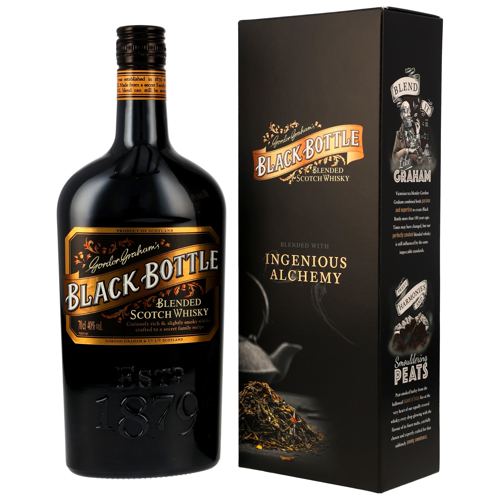 Black Bottle Blended Whisky Ingenious Alchemy - in GP