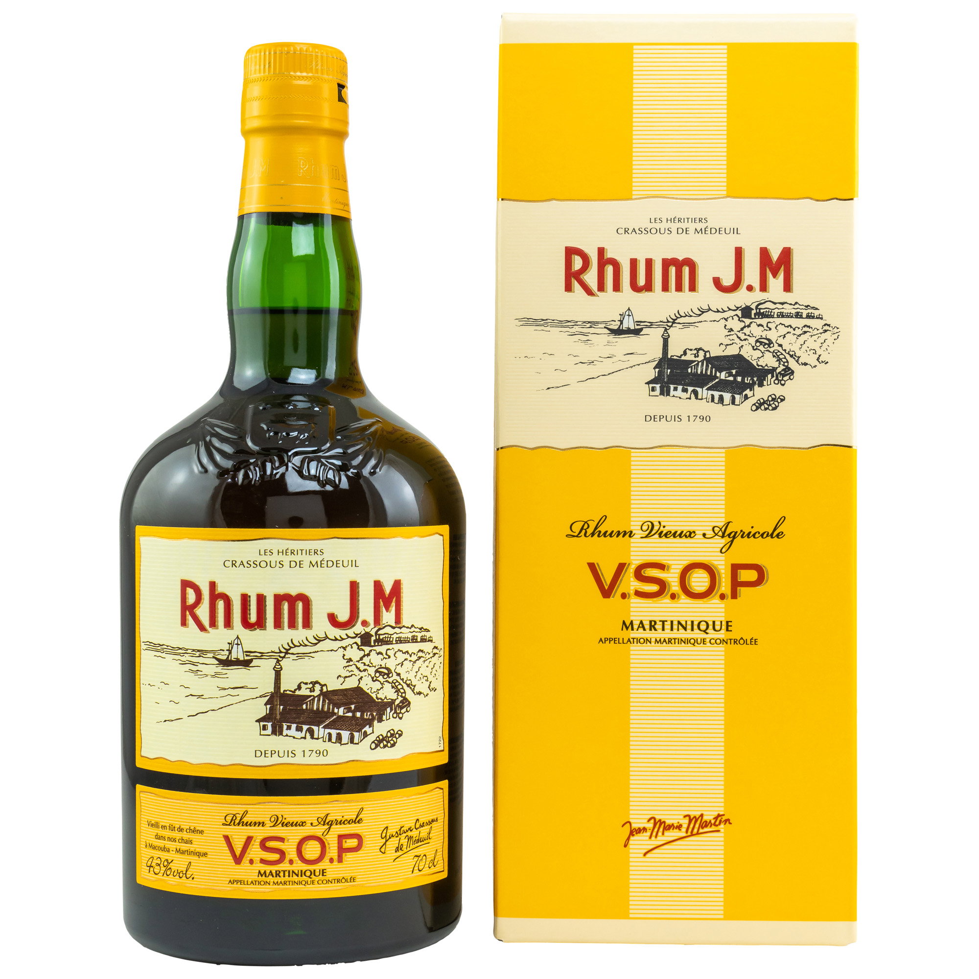 Rhum J.M - V.S.O.P JM VSOP - in GP