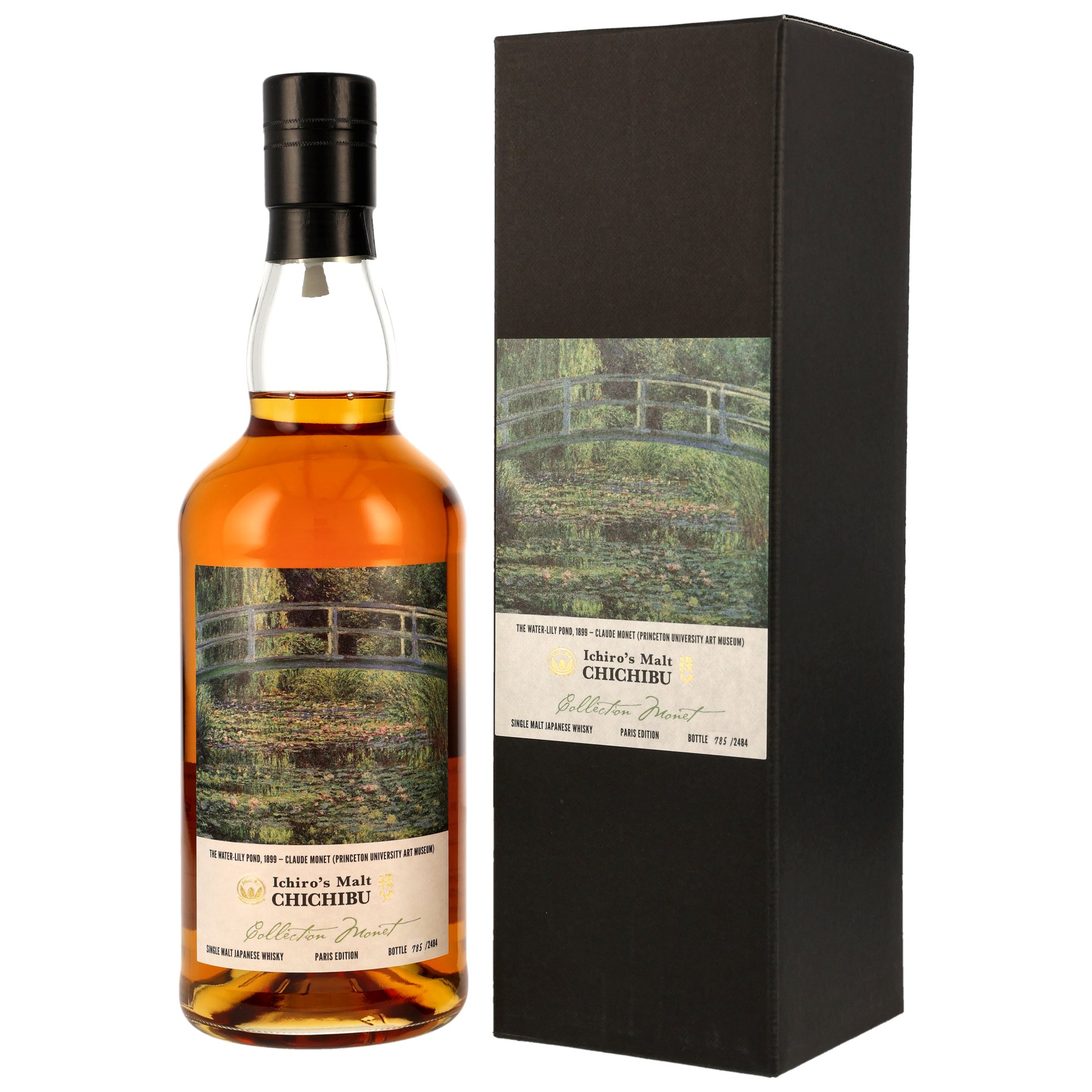 Chichibu Single Malt Japanese Whisky - Paris Edition 2026 Collection Monet Vert