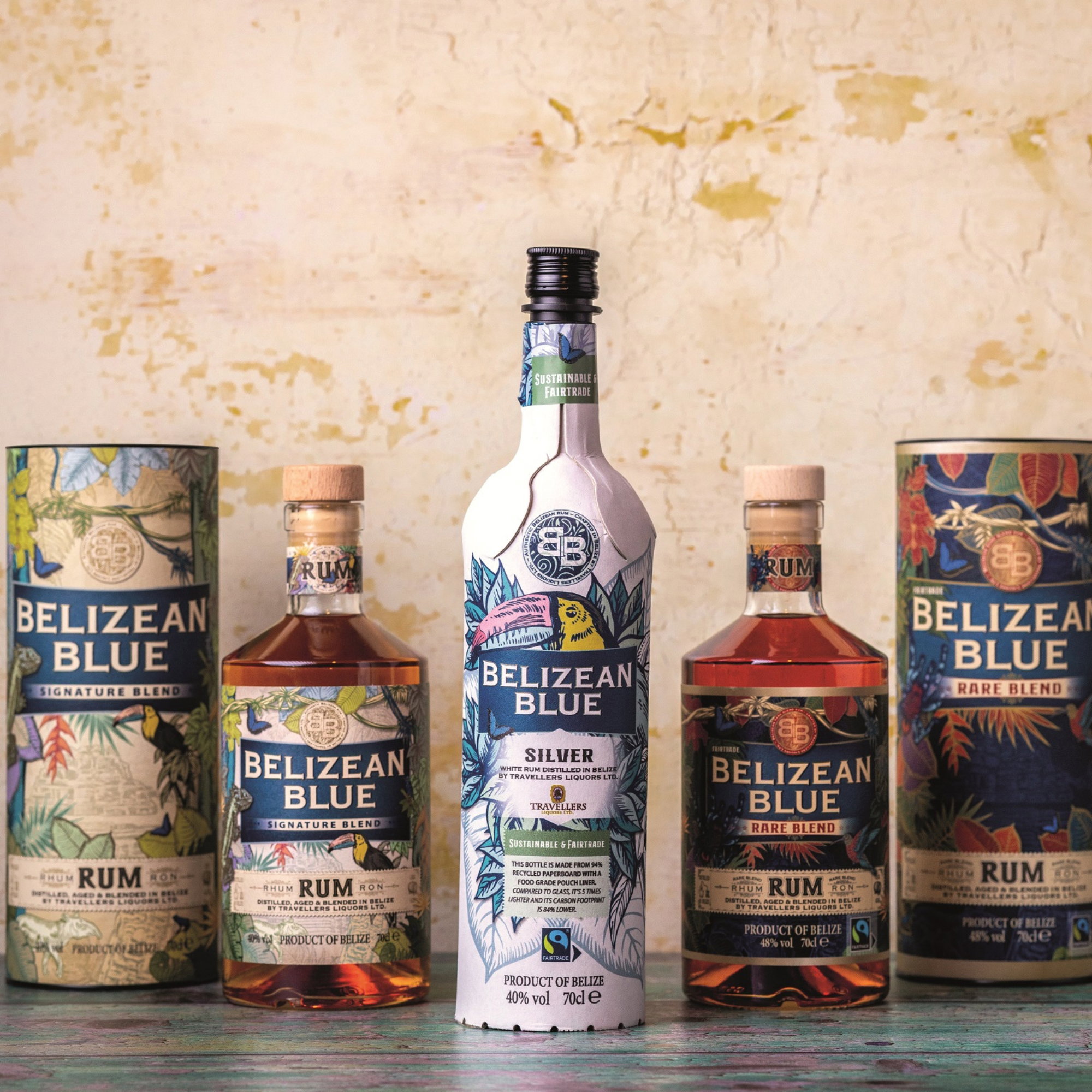 Belizean Blue Silver Rum - Travellers Liquors