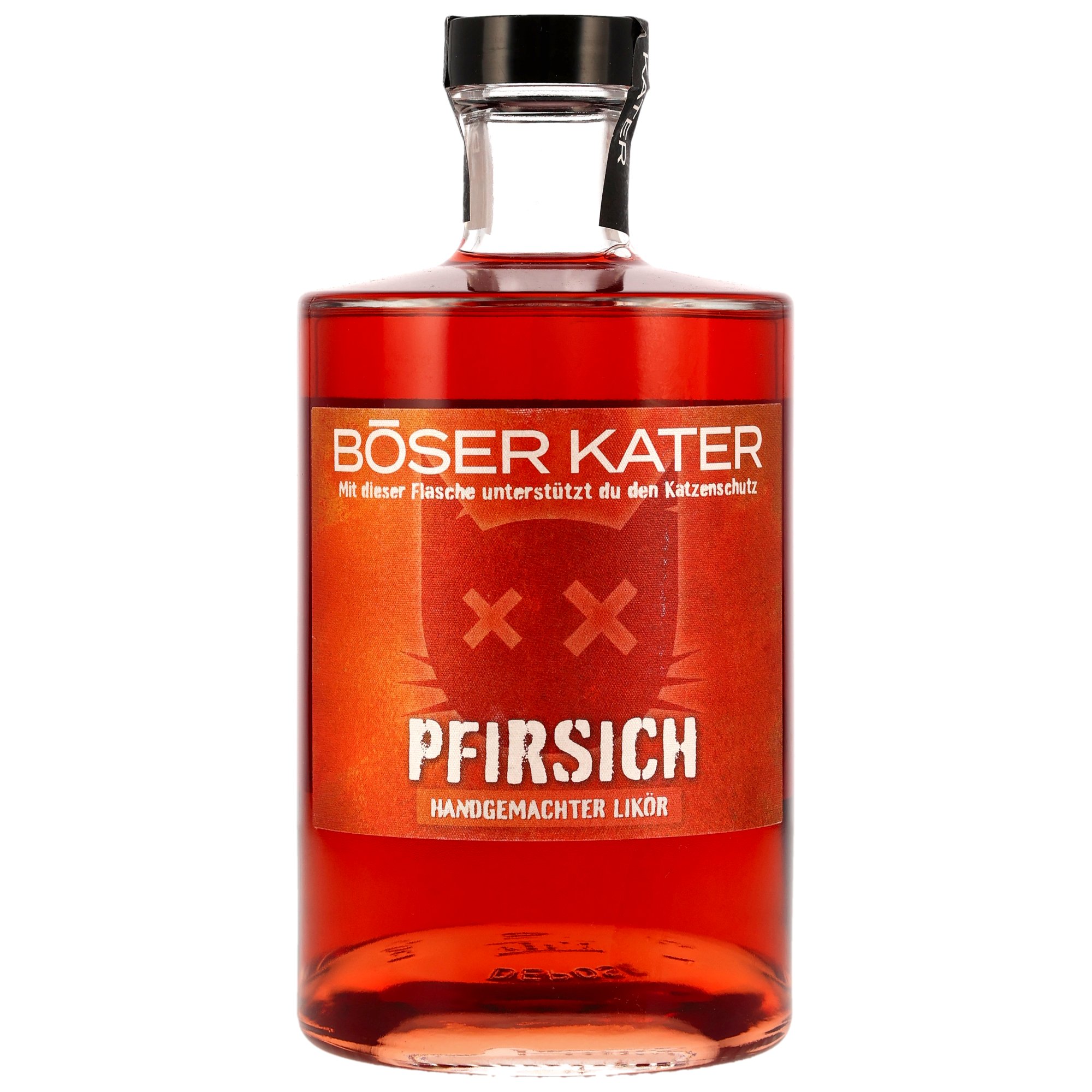 Böser Kater Pfirsich Likör