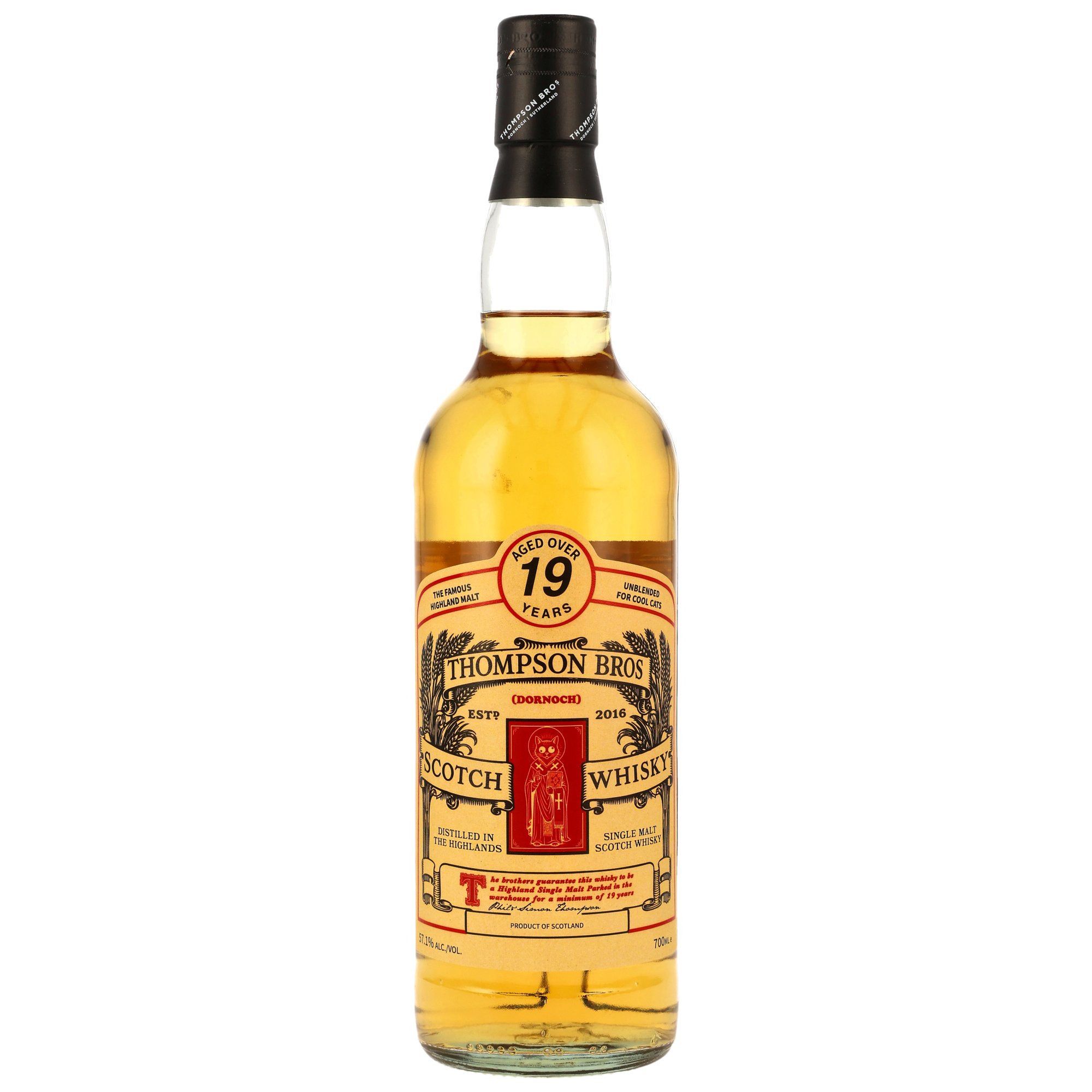 Highland Single Malt Whisky 19 y.o. - Thompson Bros.
