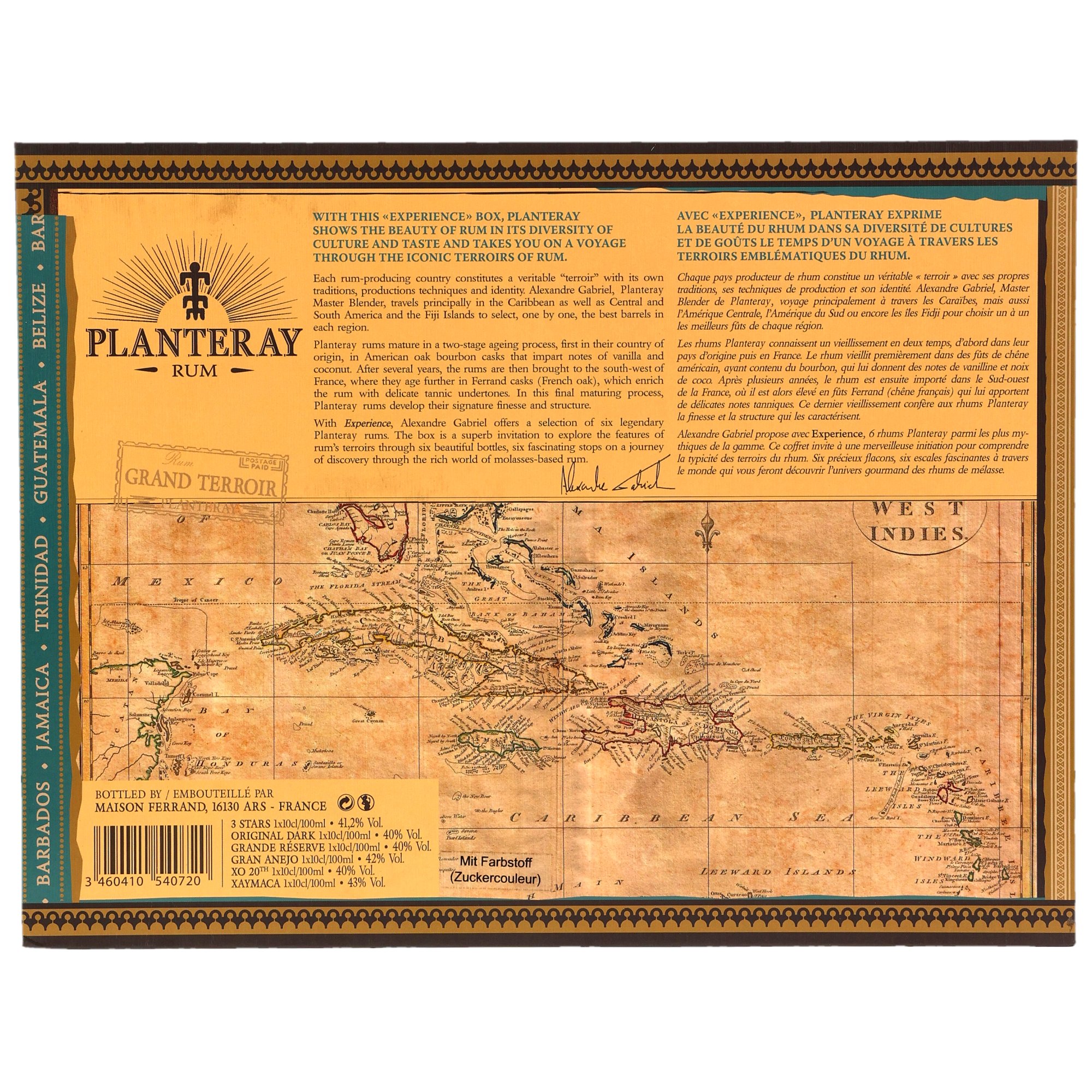 Planteray (Plantation) Experience Box 6x100ml