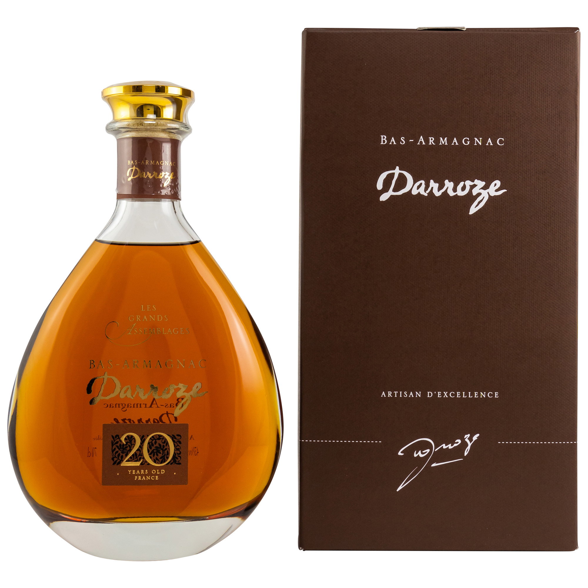 Grands Assemblages 20 ans d'age Carafe - Armagnac Darroze