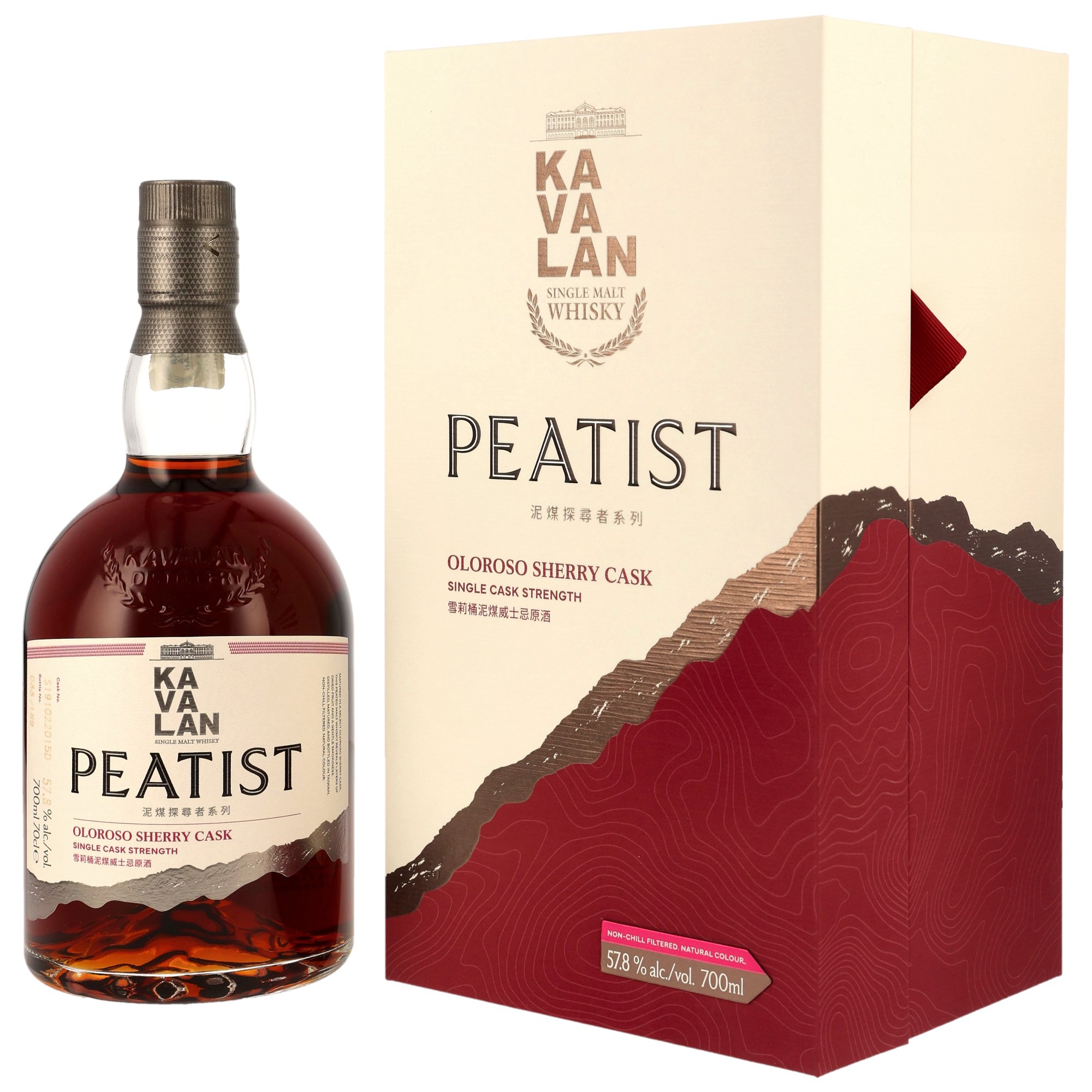 Kavalan Peatist Oloroso Sherry Cask
