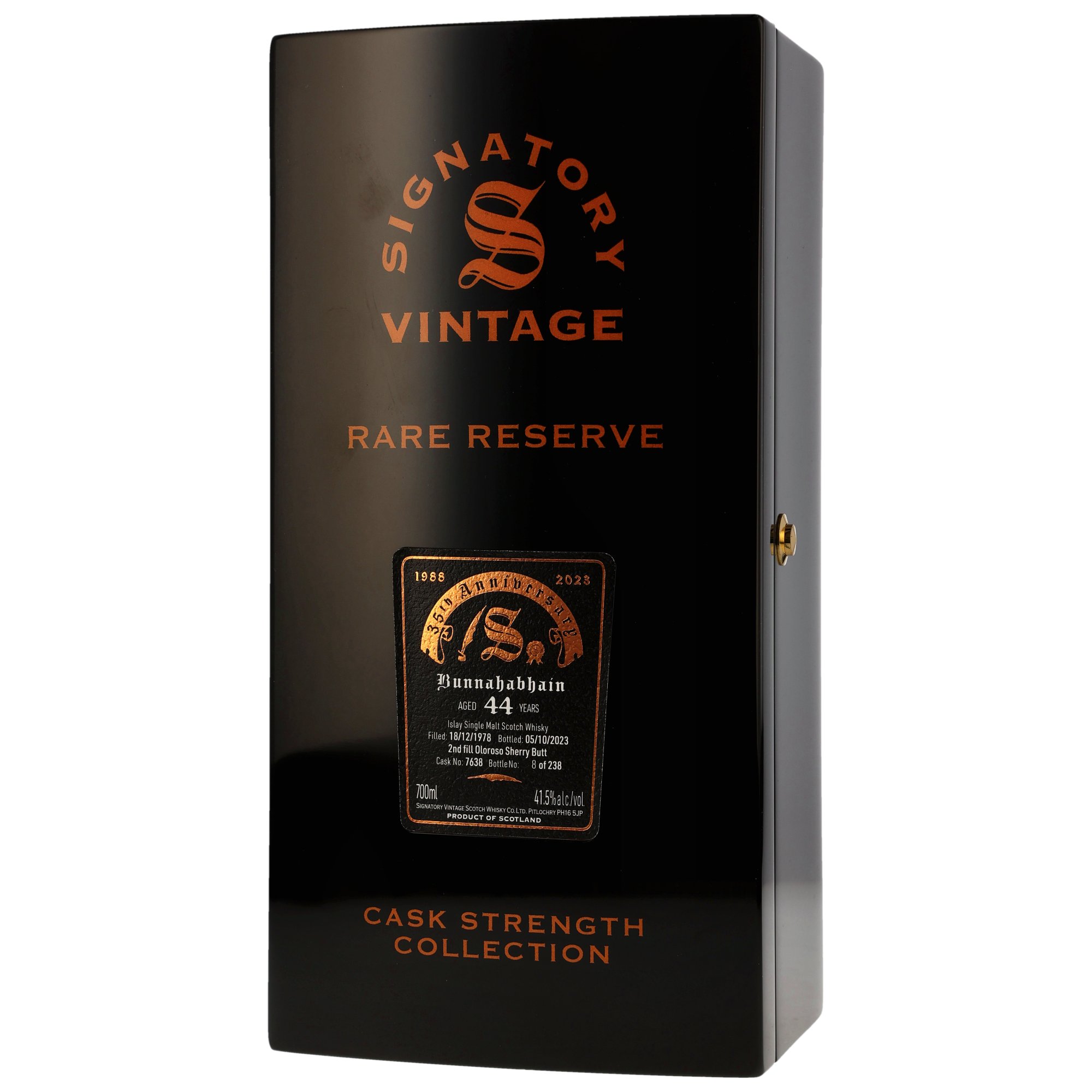Bunnahabhain 1978/2023 - 44 y.o. #7638 - 35th Anniversary - Sig RR