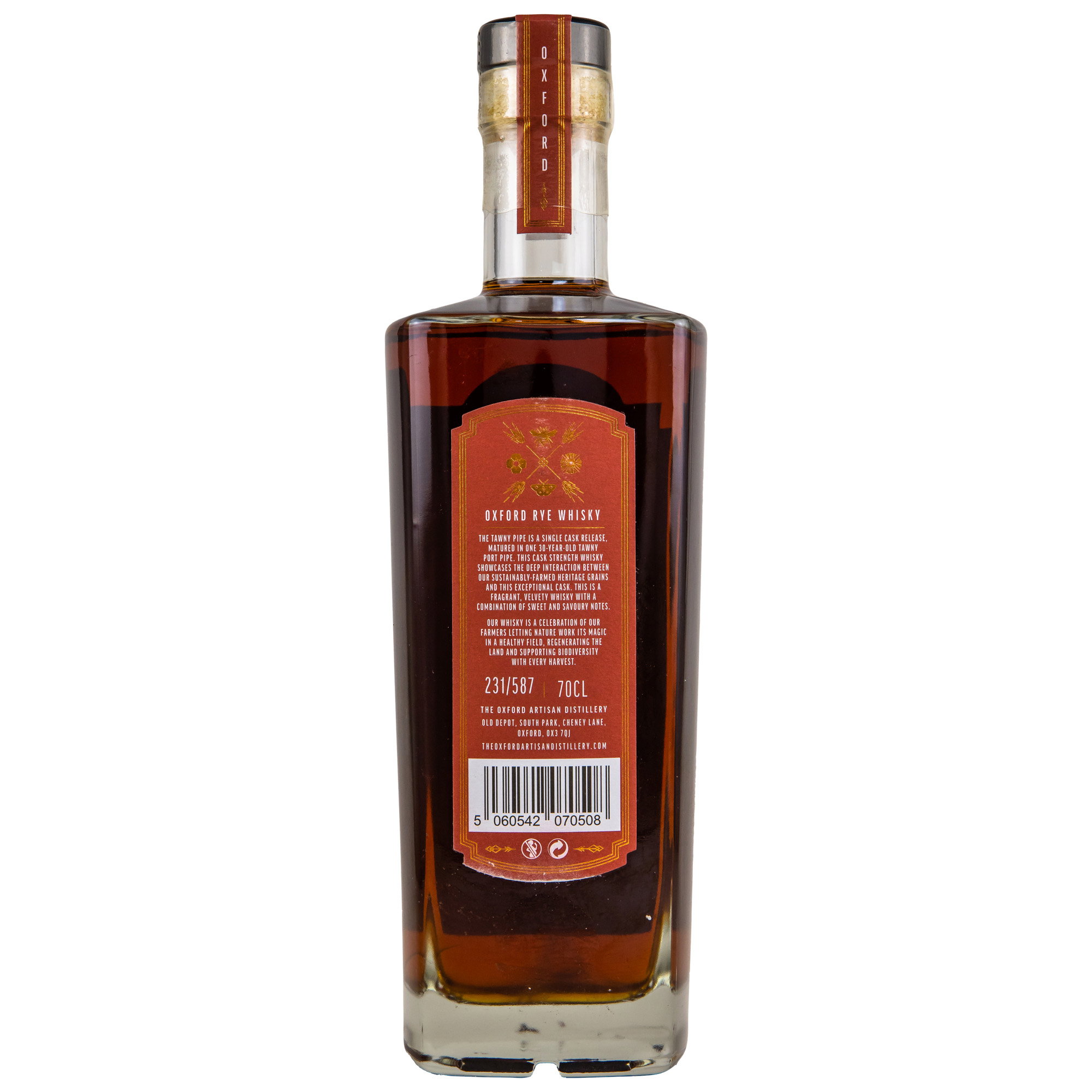 Oxford Rye Whisky #9 - The Tawny Pipe