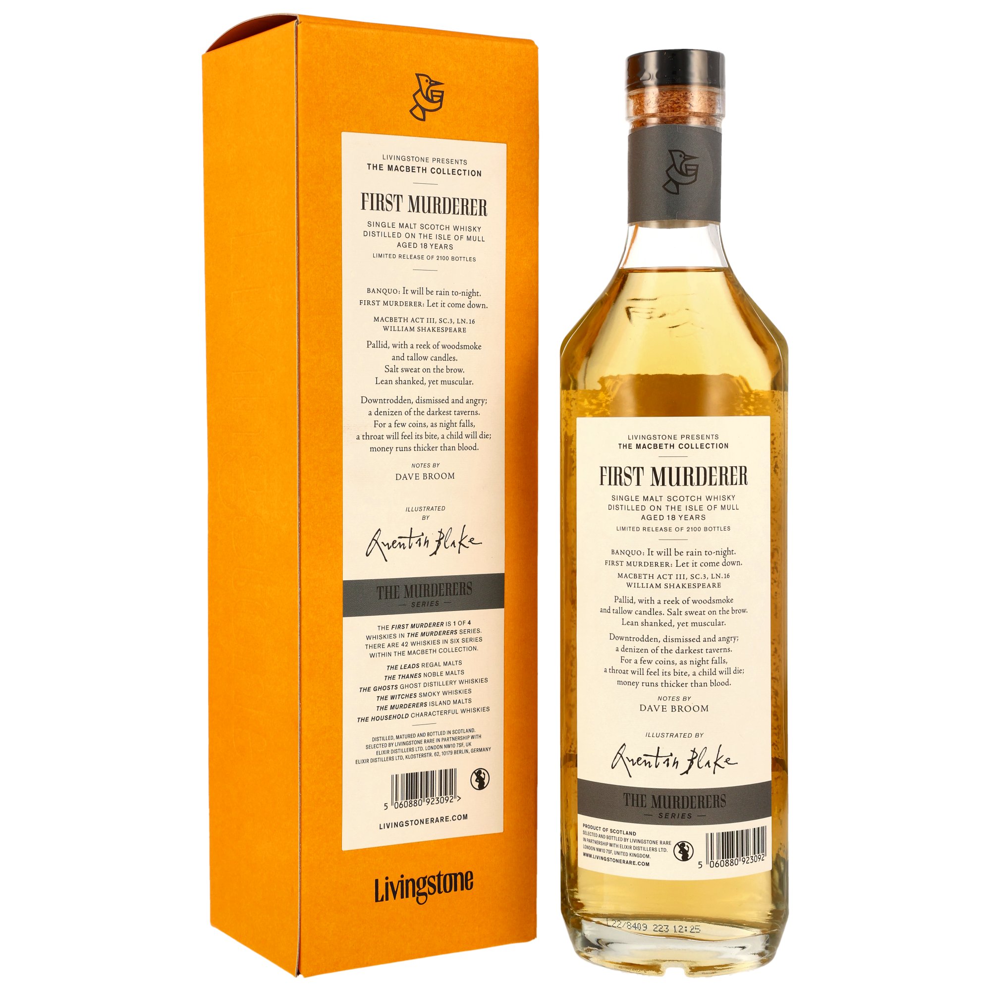 Ledaig (First Murderer) 2005/2023 - 18 y.o. - Macbeth Series Act One
