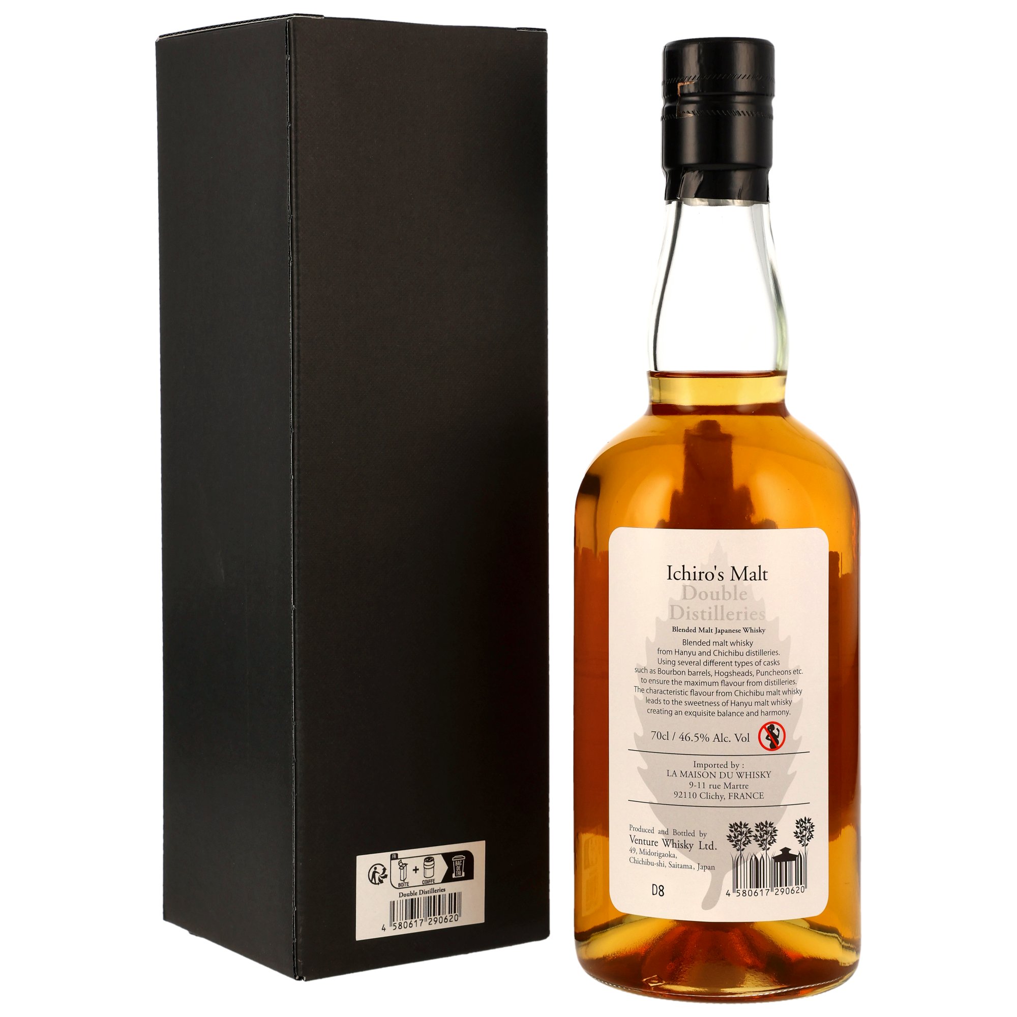 Chichibu Ichiros Blended Malt Double Distilleries (Japan)  Neue Ausstattung