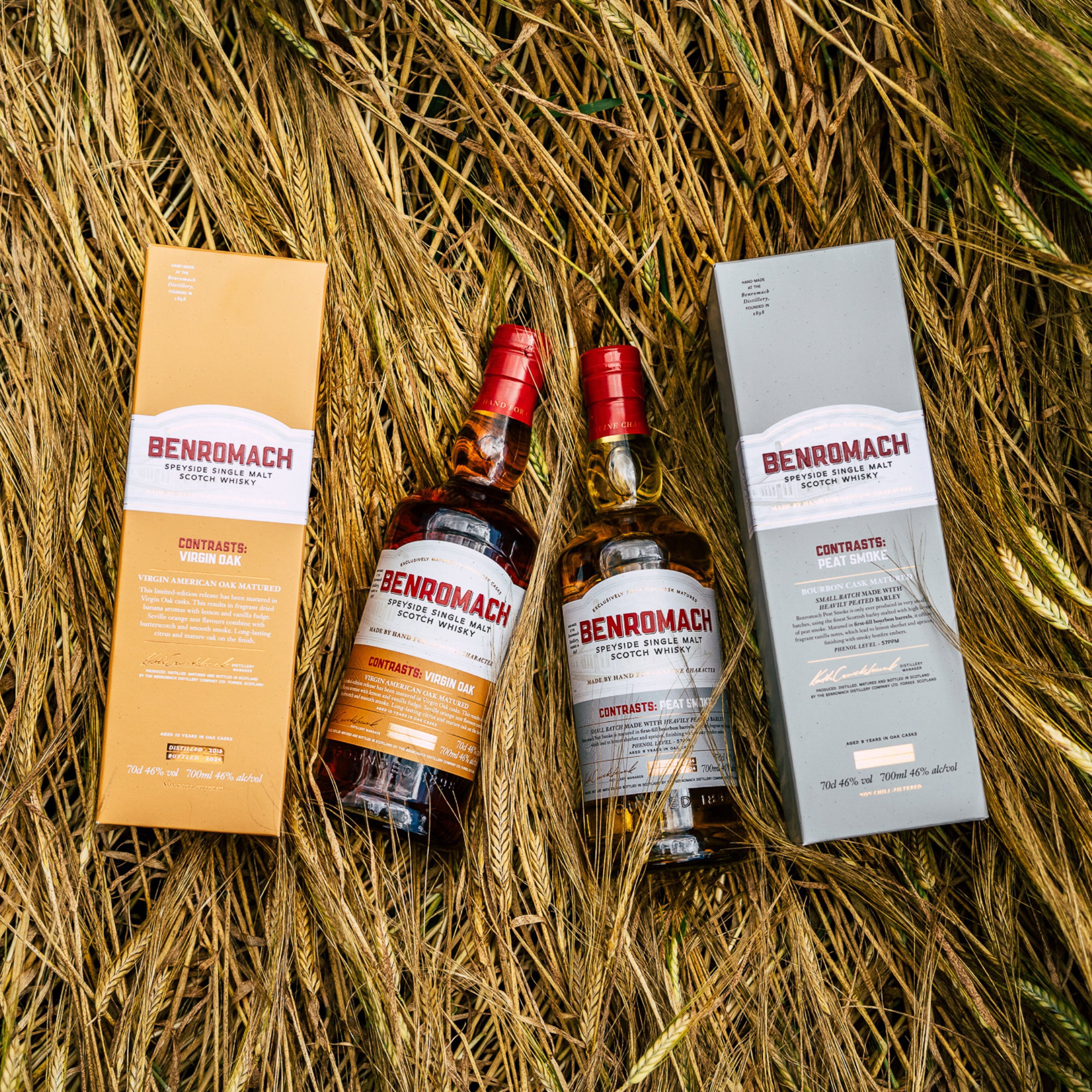 Benromach Contrasts: Peat Smoke - 2014/2024 - 9 y.o. - Bourbon Cask